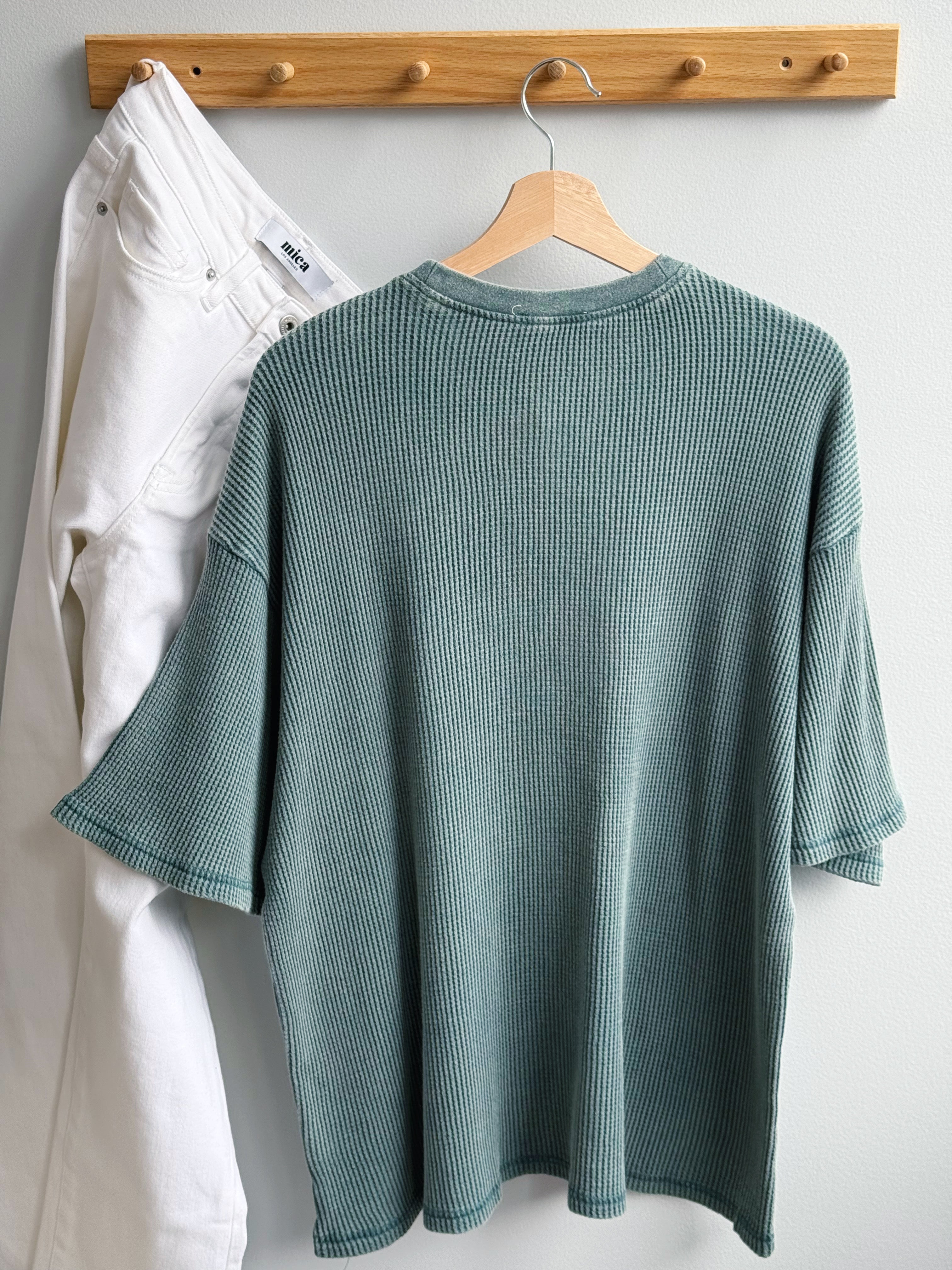 Della Tee- DARK TEAL - willows clothing S/S SHIRT
