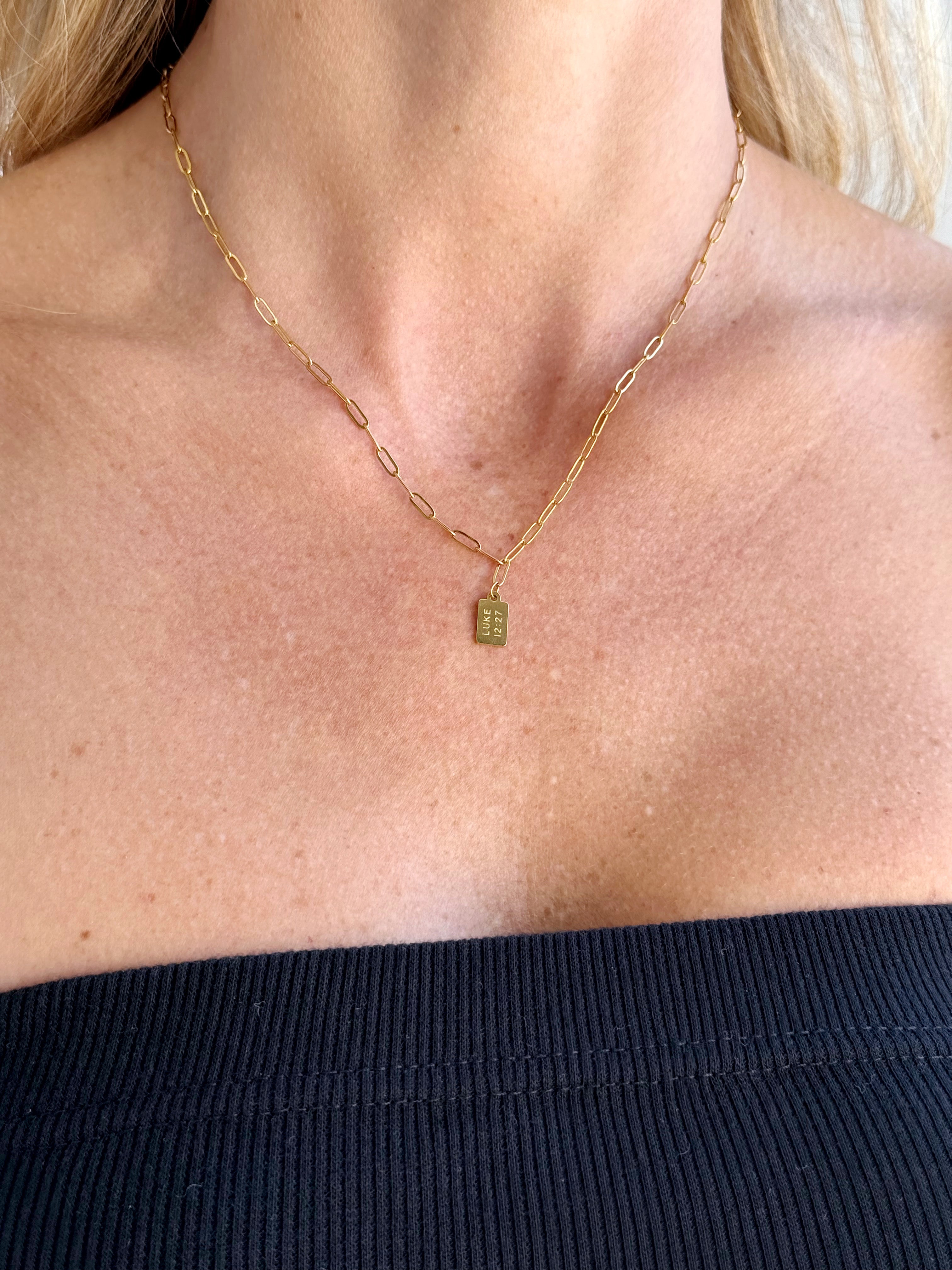 Do Not Worry Necklace - willows clothing NECKLACES