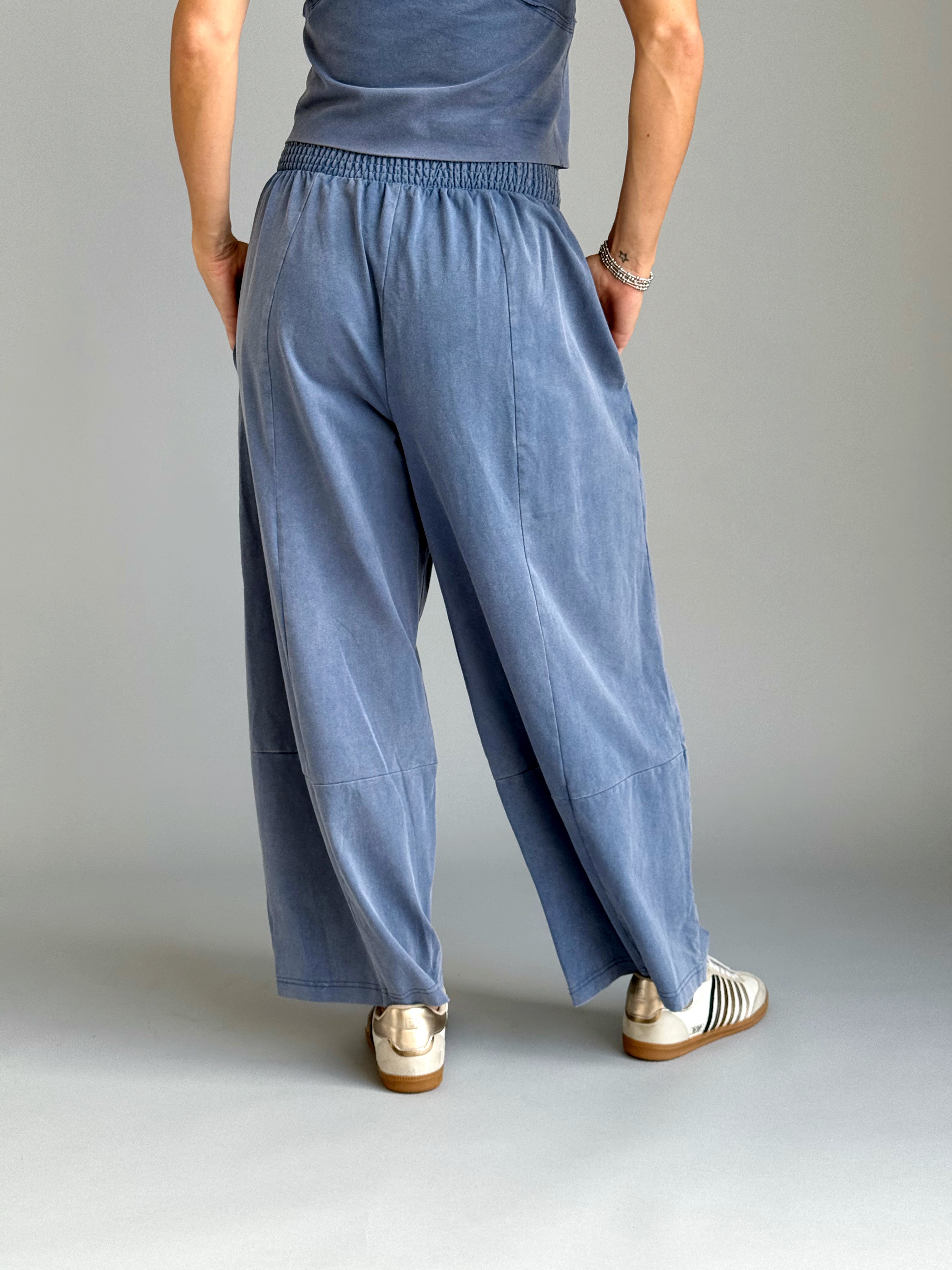 Eleni Sweatpants - DENIM - willows clothing Sweatpants