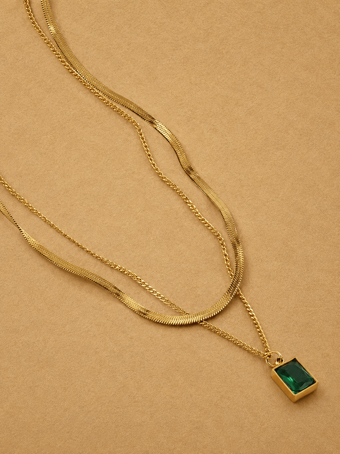 Emerald City Necklace - EMERALD - willows clothing NECKLACE