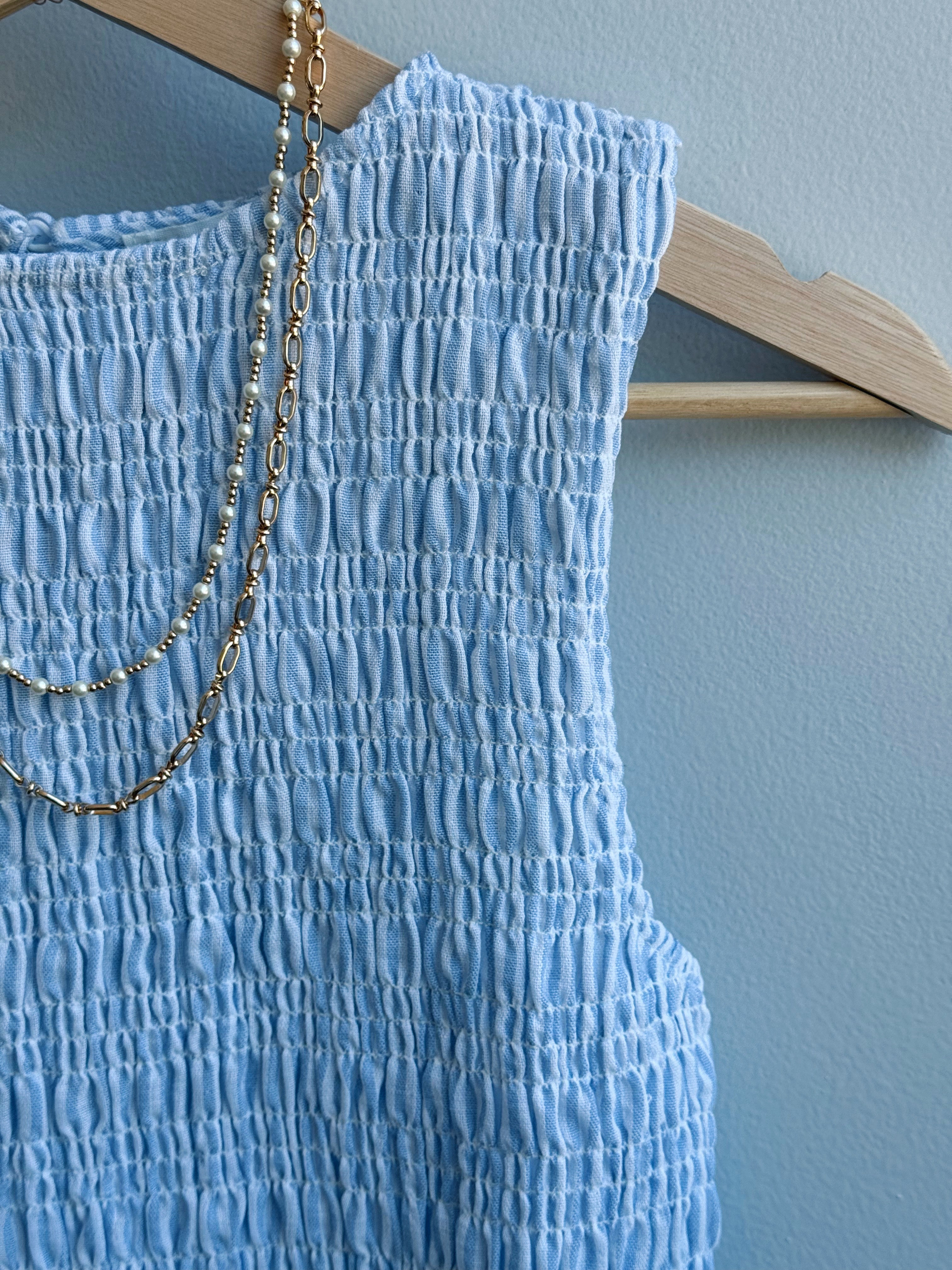 Emery Tank - LIGHT BLUE - willows clothing TANK