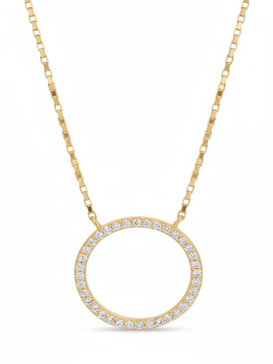 Everlasting Pendant - GOLD - willows clothing NECKLACE