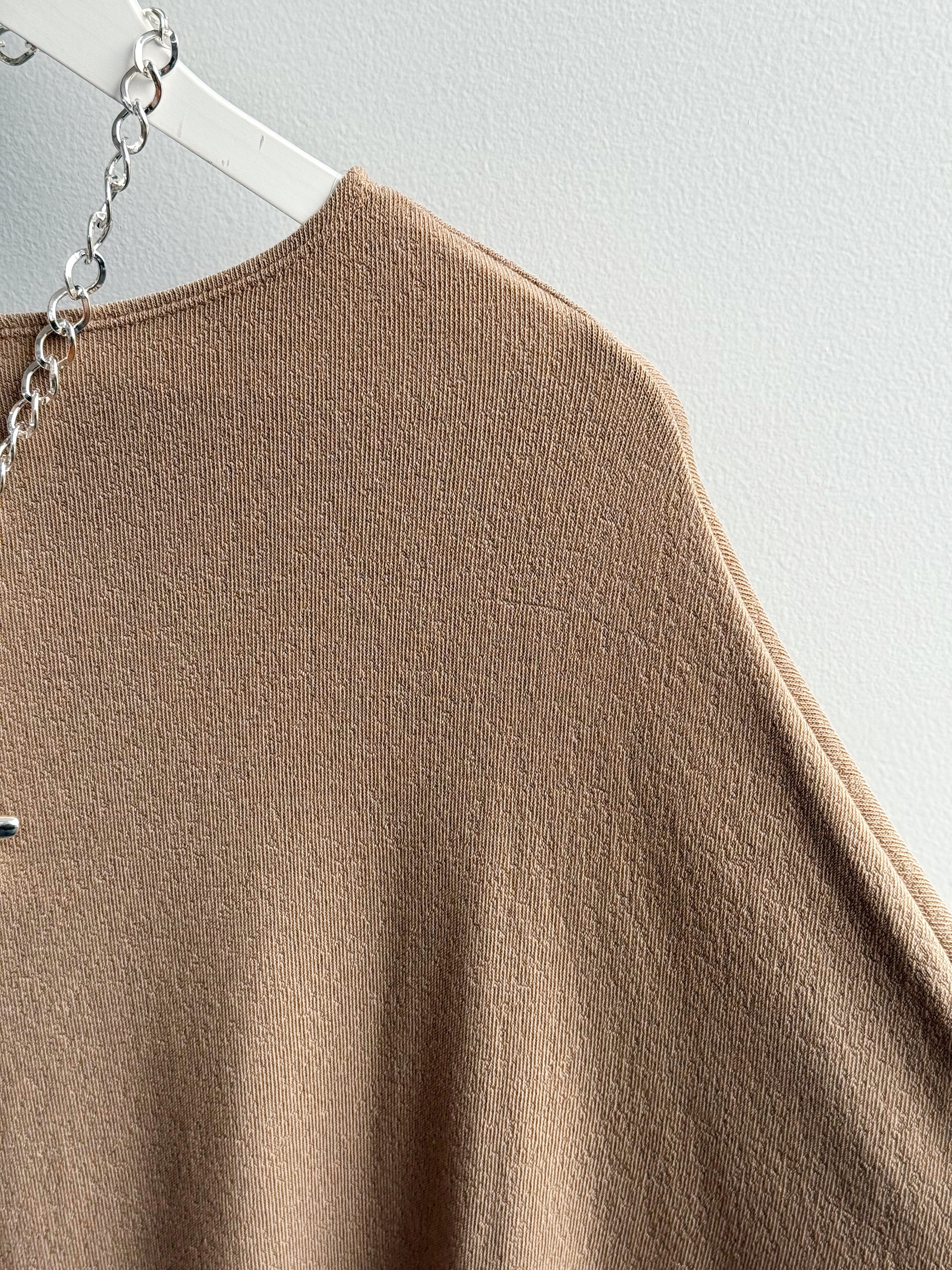 Favorite Comfy Tunic - DESERT TAUPE - willows clothing L/S Shirt