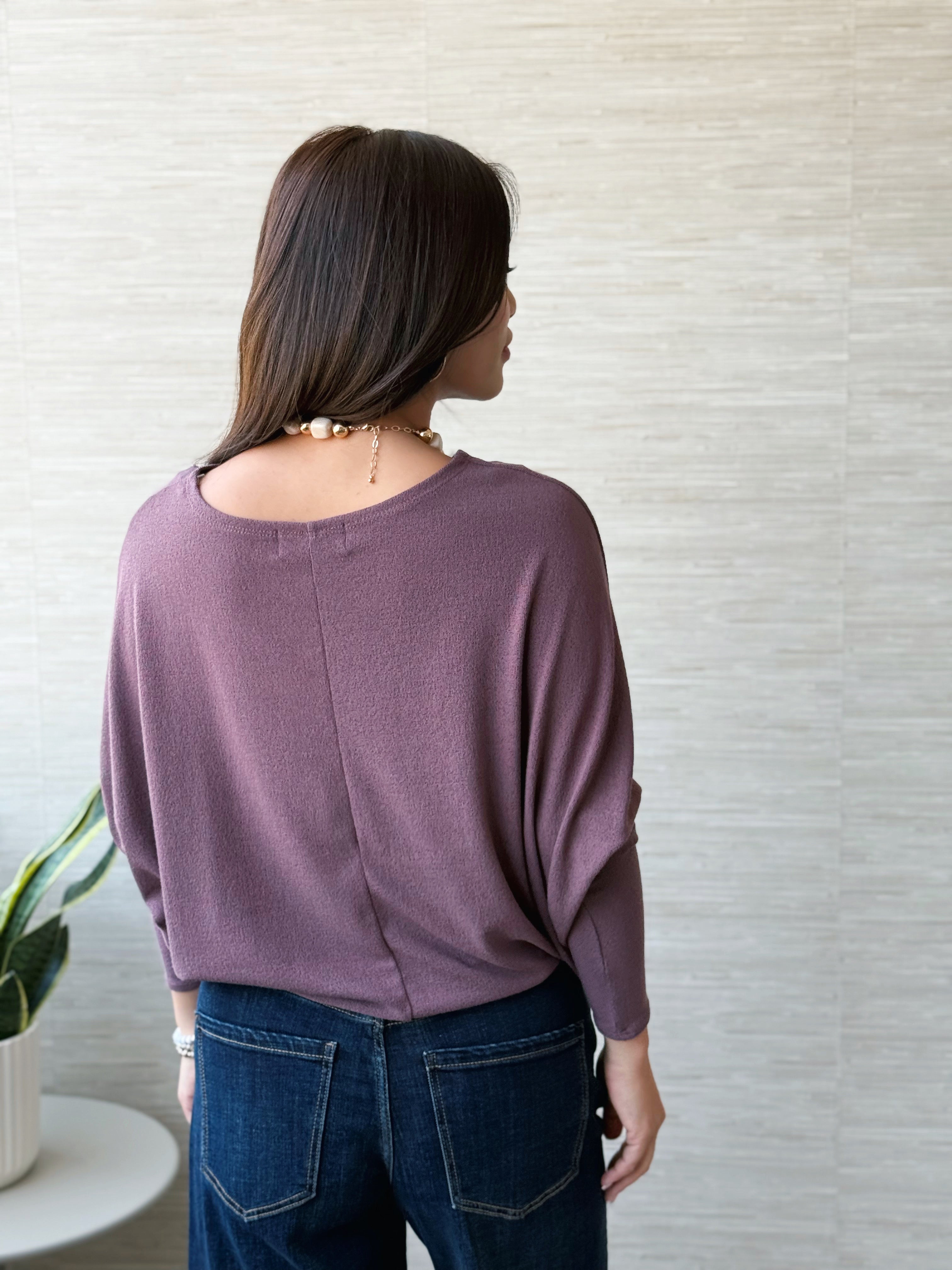 Favorite Comfy Tunic - THORNBERRY - willows clothing L/S SHIRT