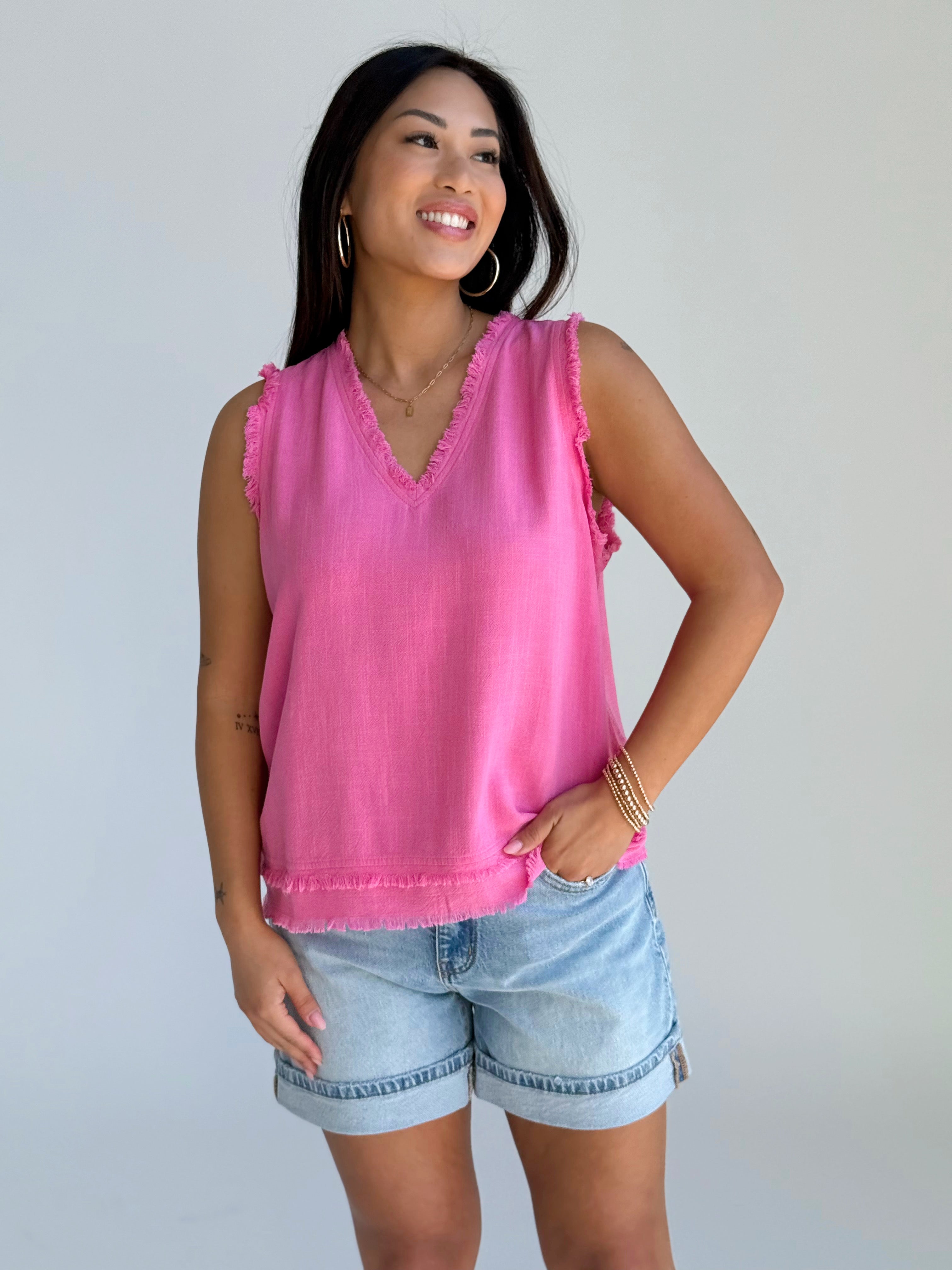 Field Of Days Tank - CANDY - willows clothing TANK