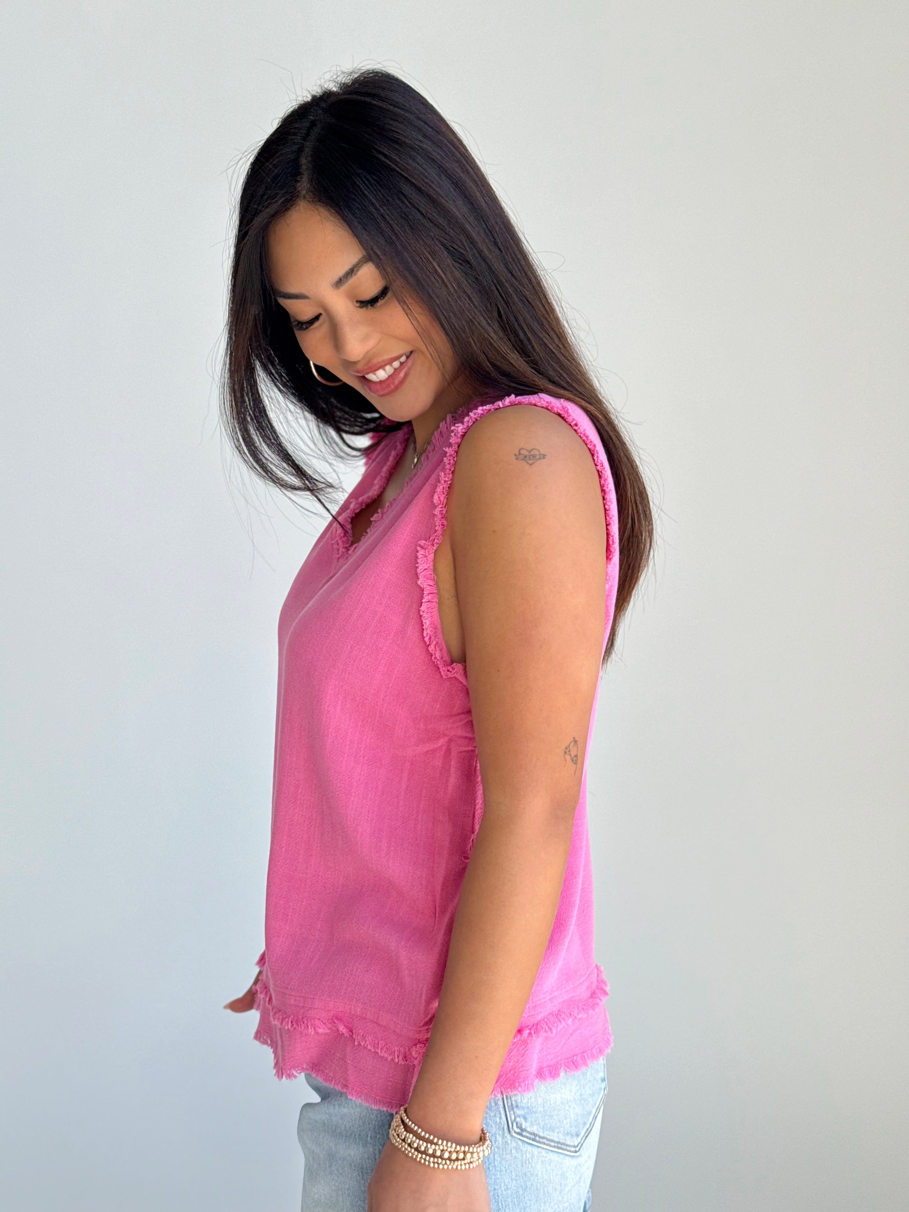 Field Of Days Tank - CANDY - willows clothing TANK
