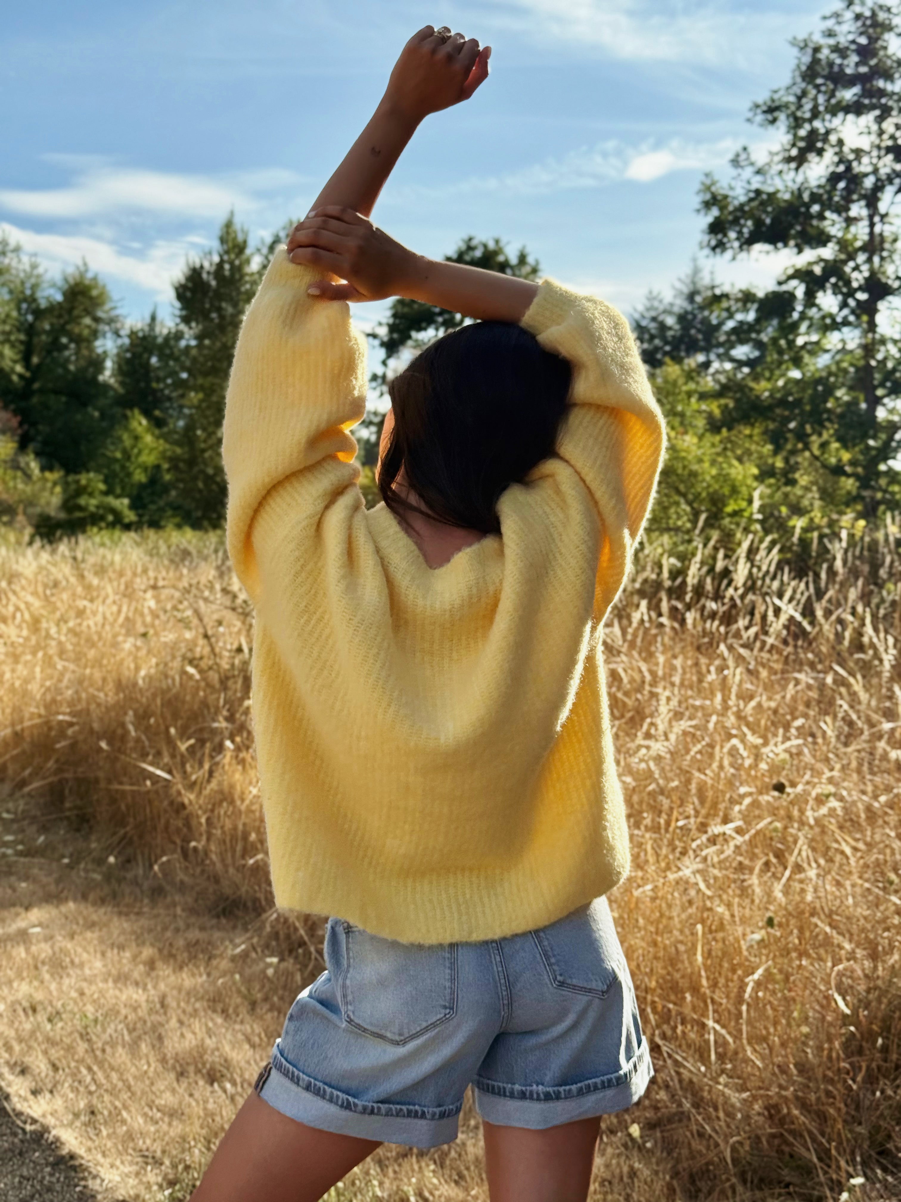 Finch Cardigan - BUTTER - willows clothing Cardigan