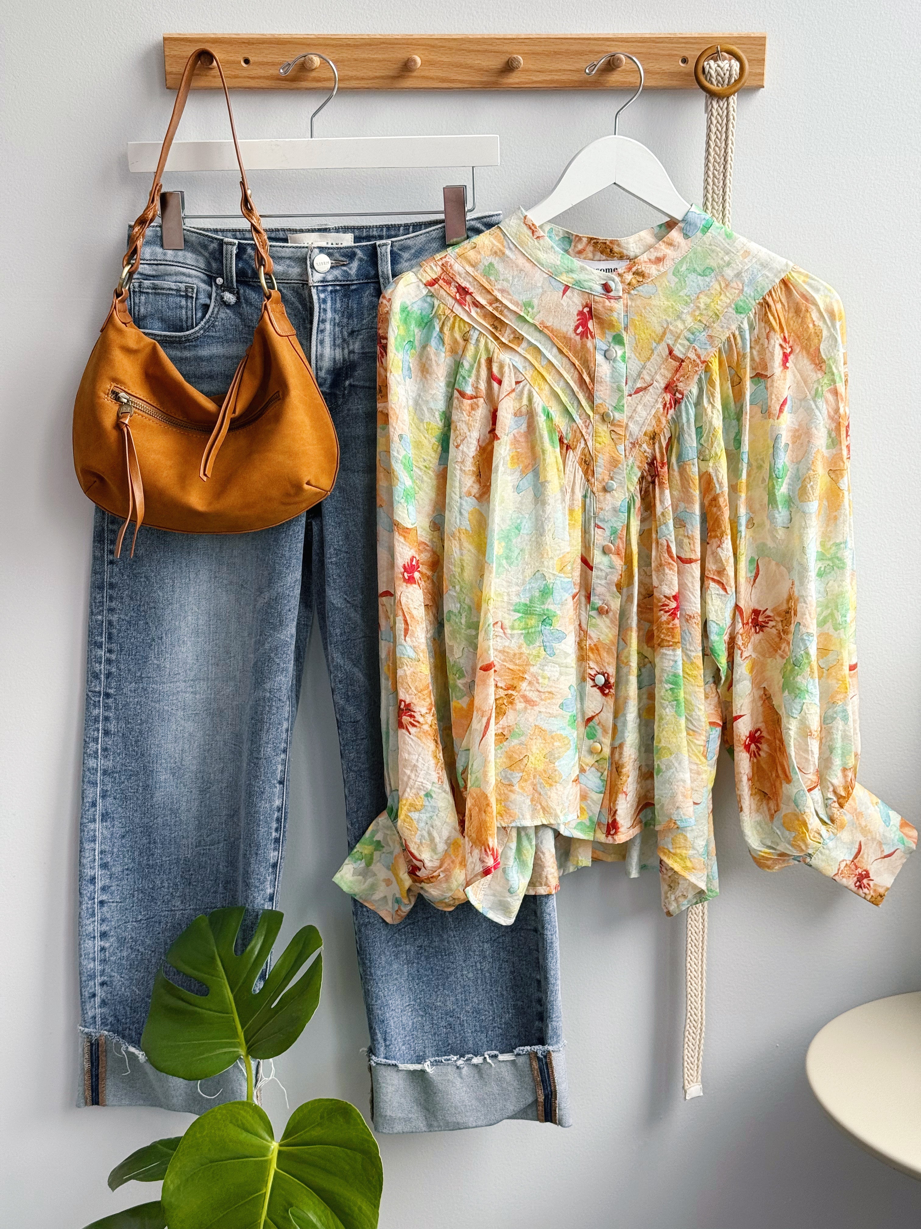 Francine Blouse - AQUA SORBET - willows clothing BLOUSE