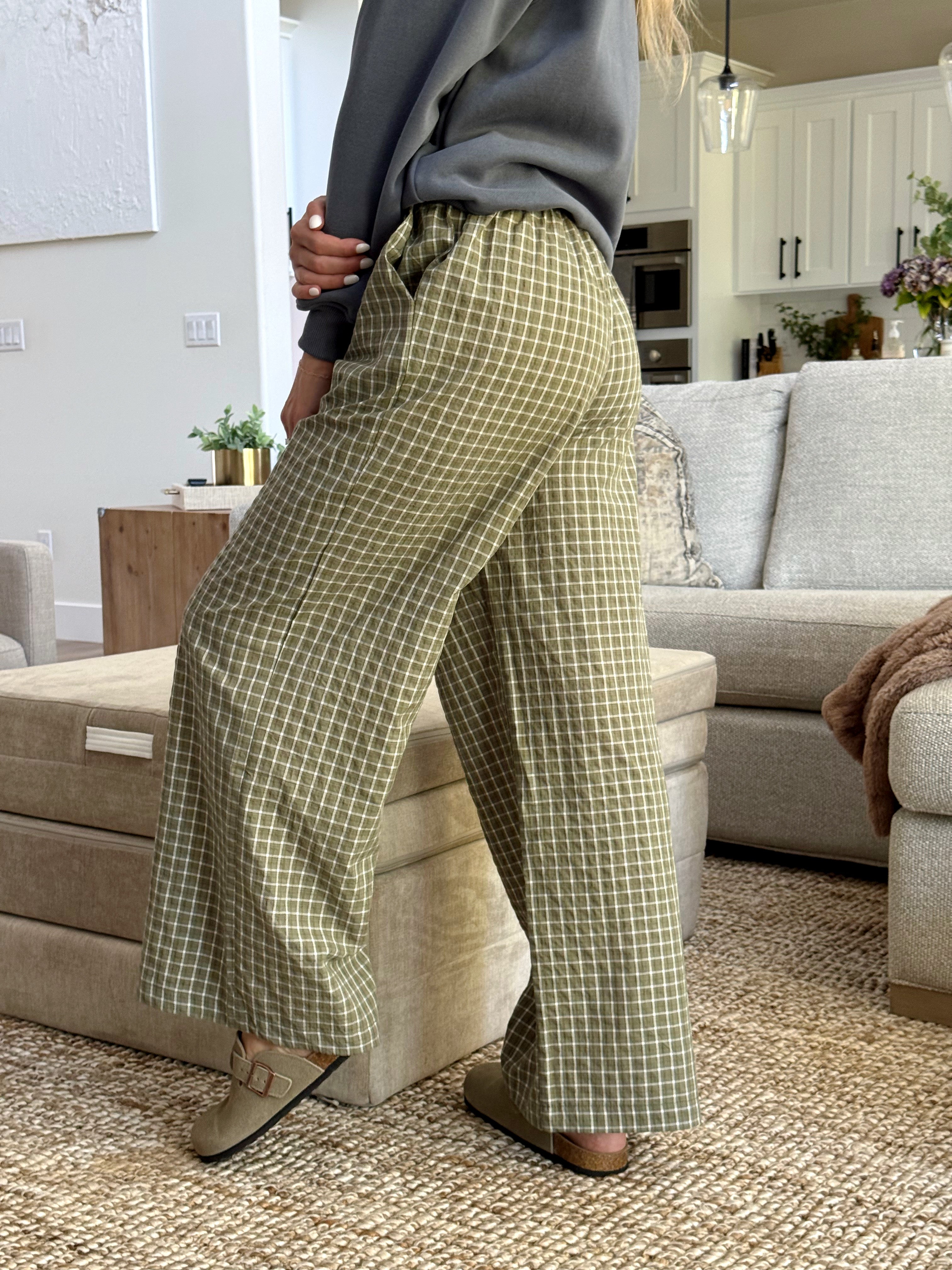 Freddie Pants - OLIVE - willows clothing PANTS
