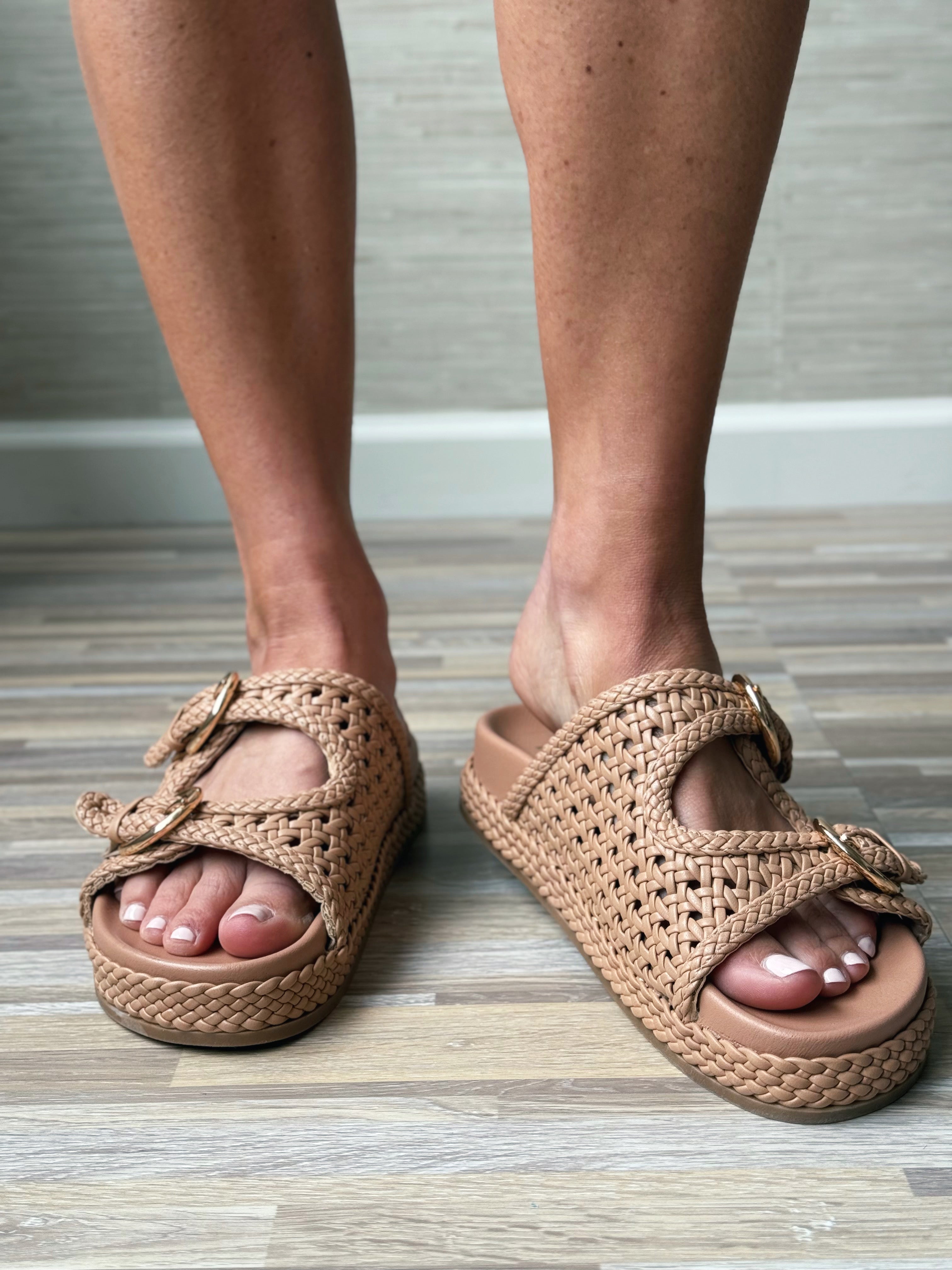 Fresno Sandals - NUDE - willows clothing SANDALS