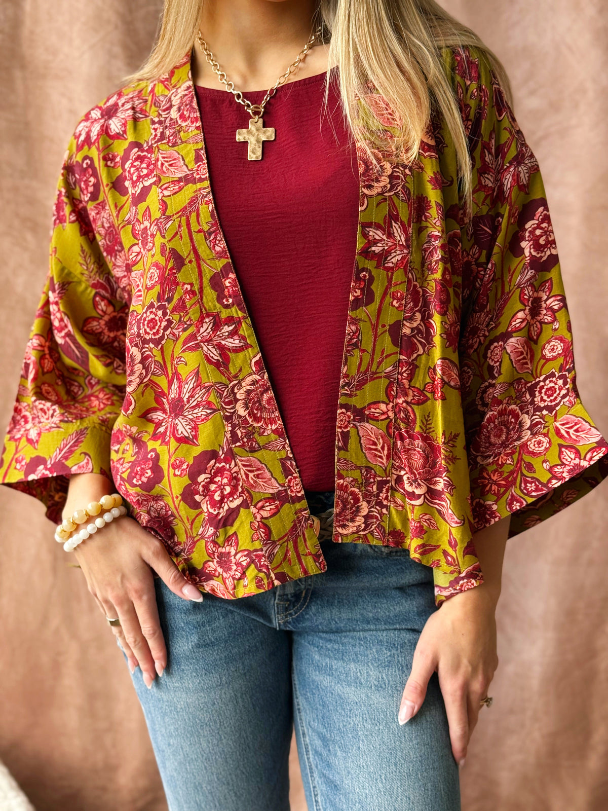 Gardeners Almanac Kimono - willows clothing KIMONO