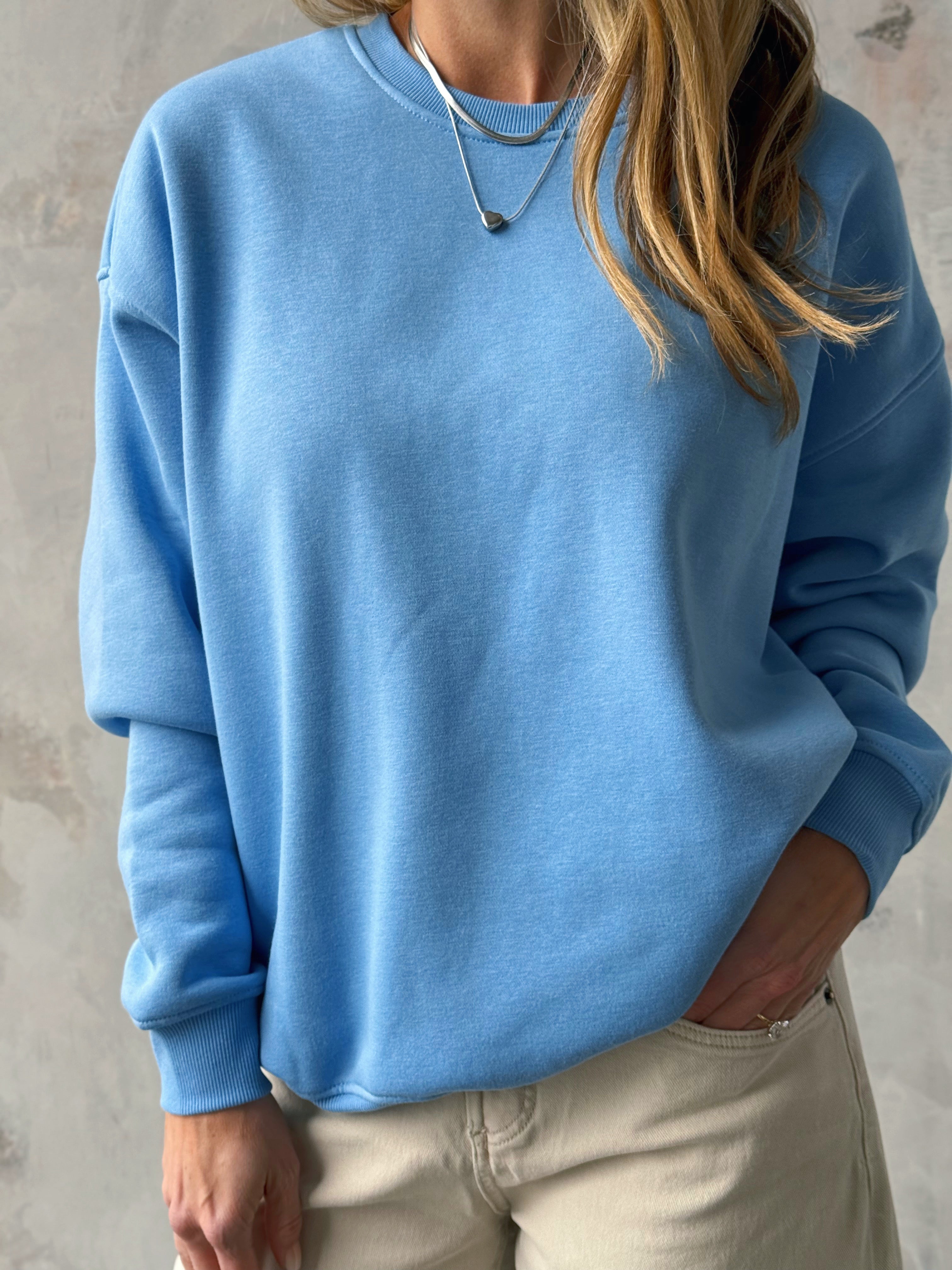 Go - To Sweatshirt - DENIM DRIFT - willows clothing SWEATSHIRT
