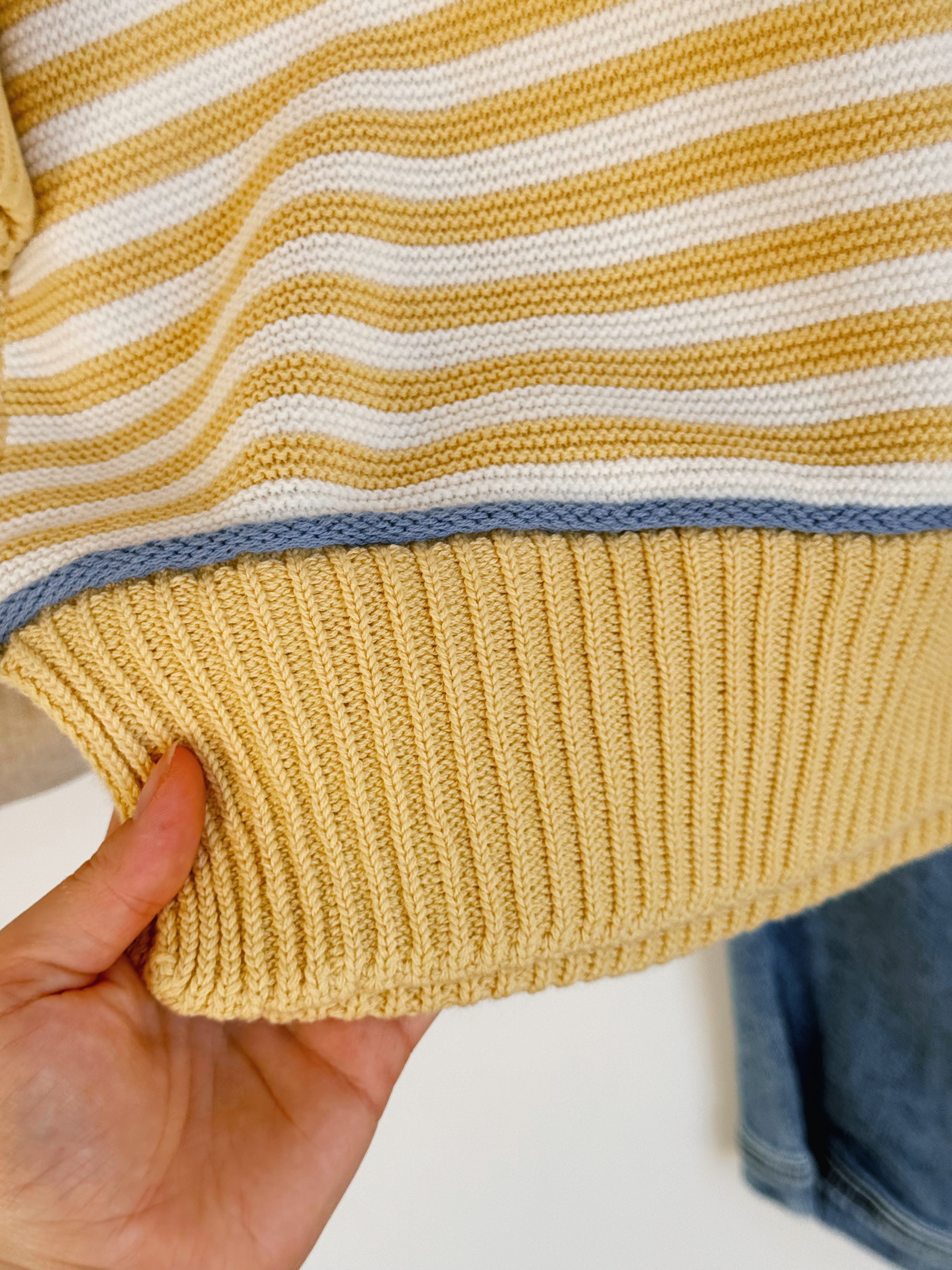 Golden Coast Sweater - BUTTER YELLOW - willows clothing SWEATER