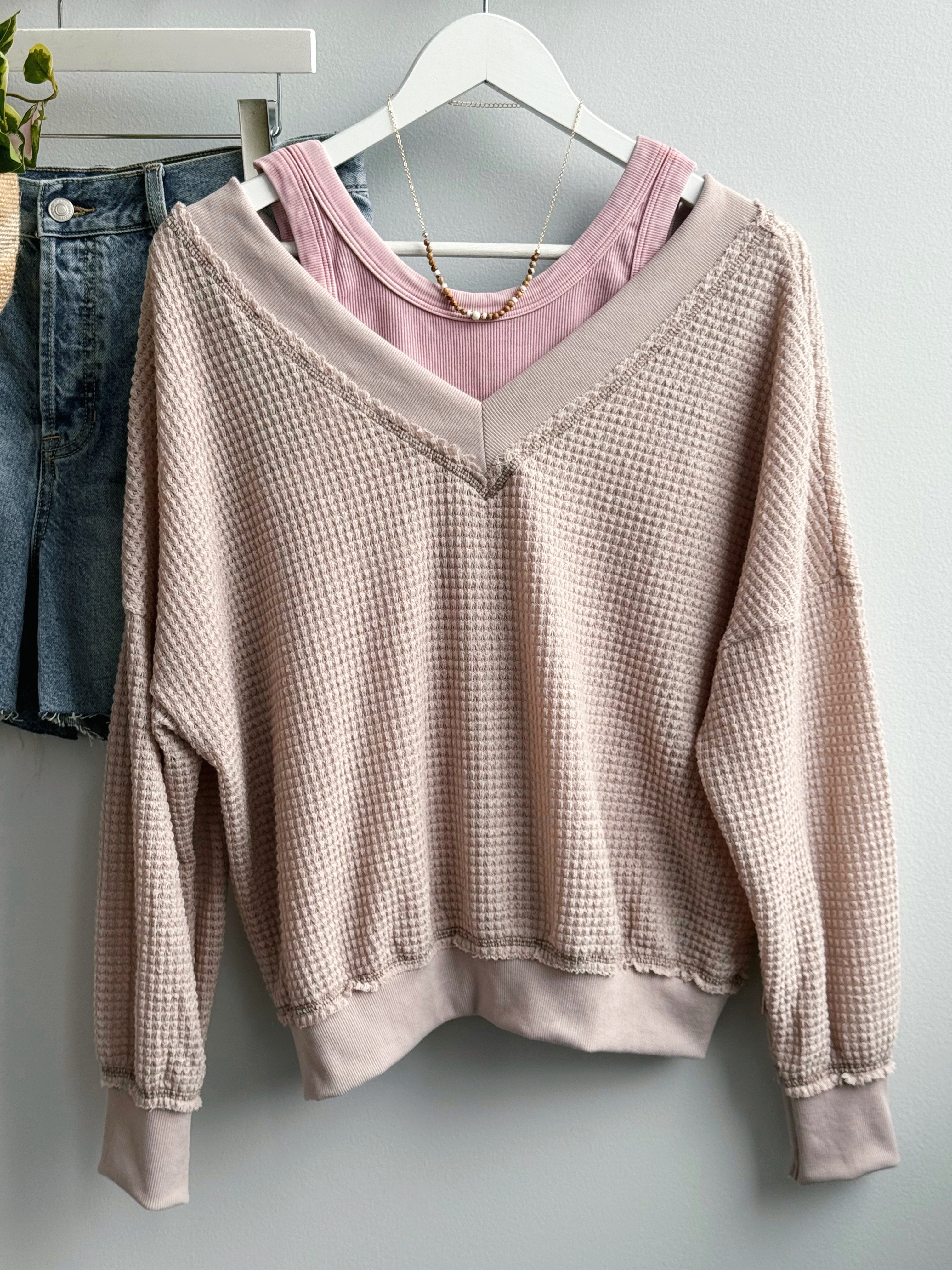 Holly Top - ASH - willows clothing L/S Shirt