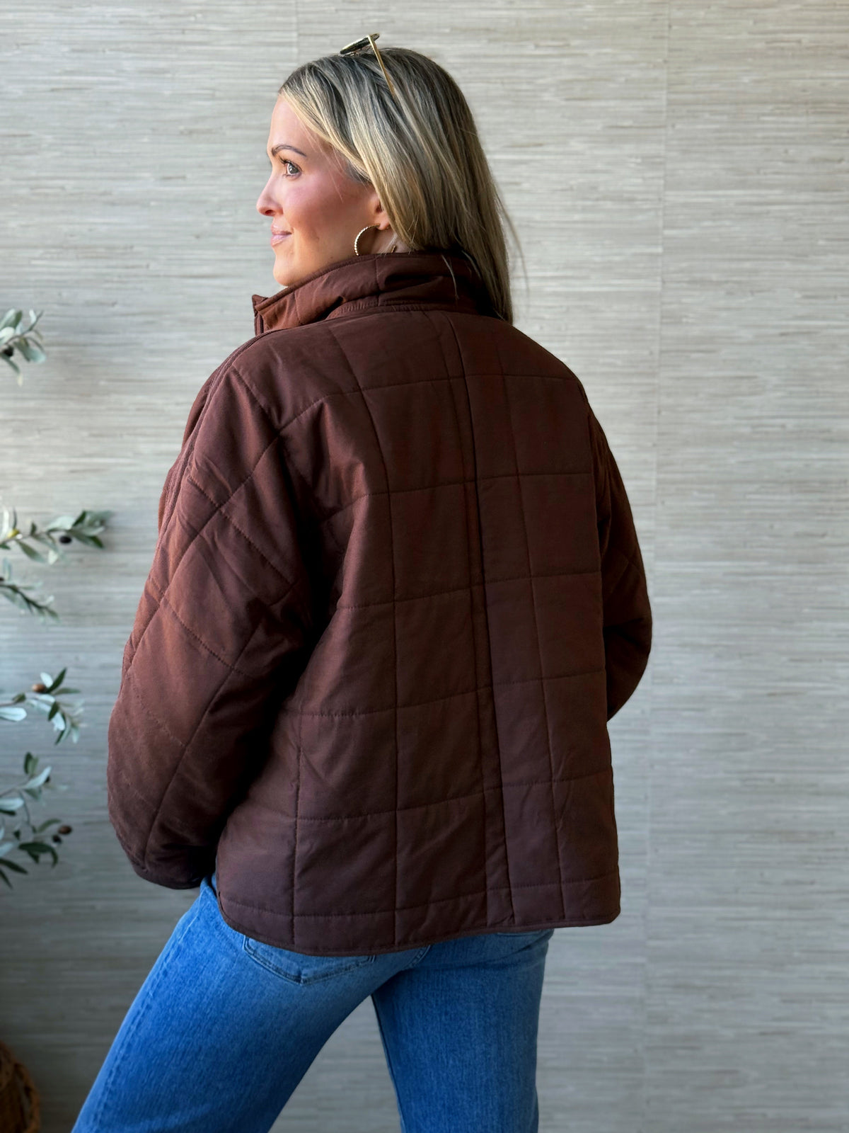 Homemade Jam Jacket - BROWN - willows clothing JACKET