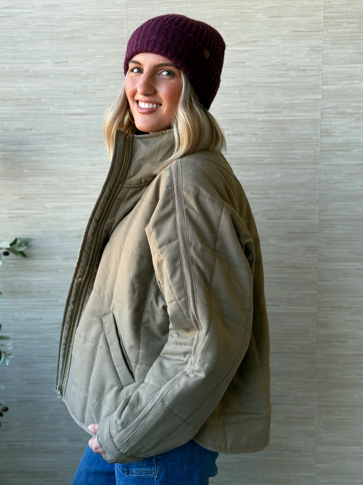 Homemade Jam Jacket - OLIVE - willows clothing JACKET