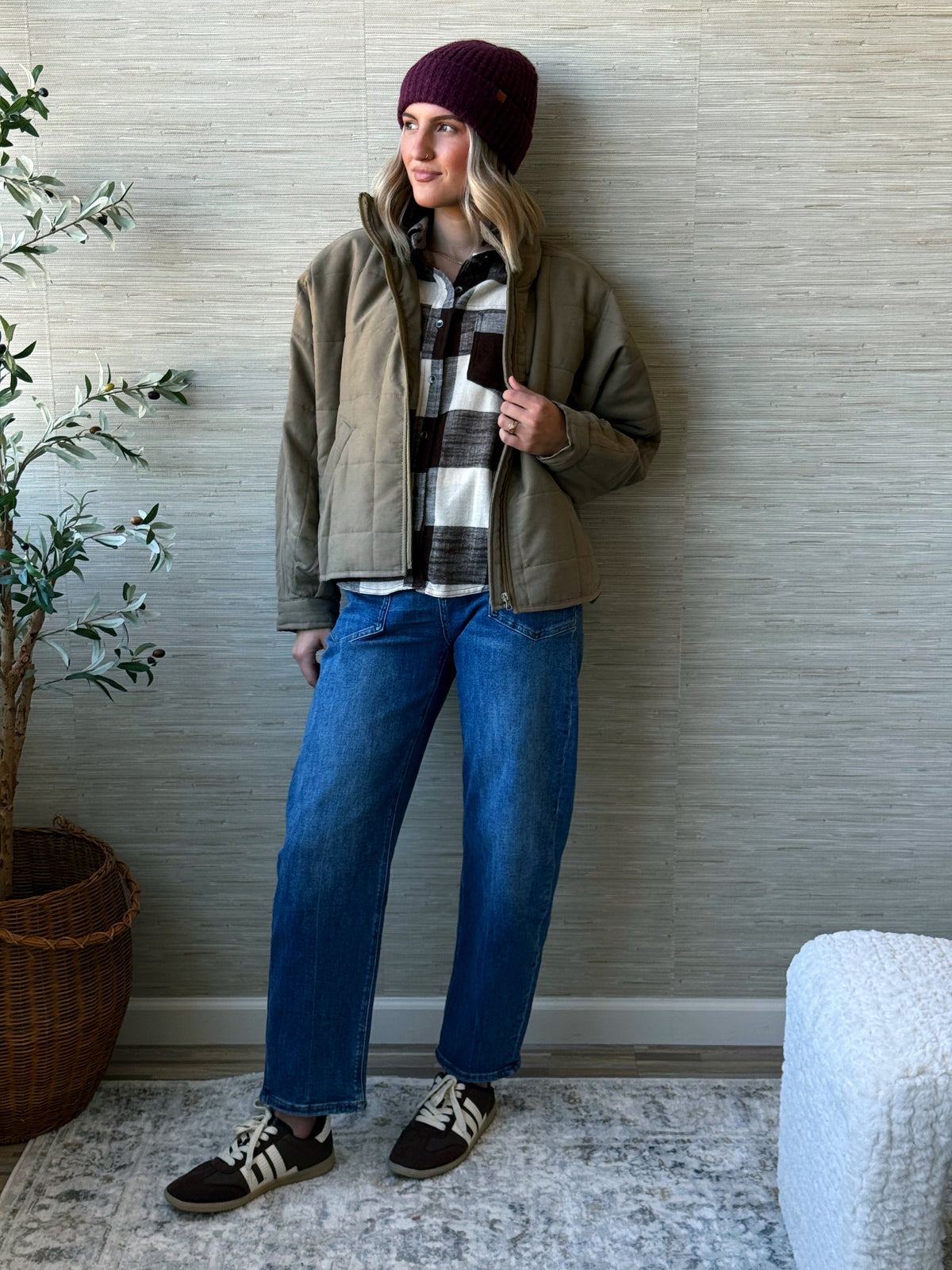 Homemade Jam Jacket - OLIVE - willows clothing JACKET