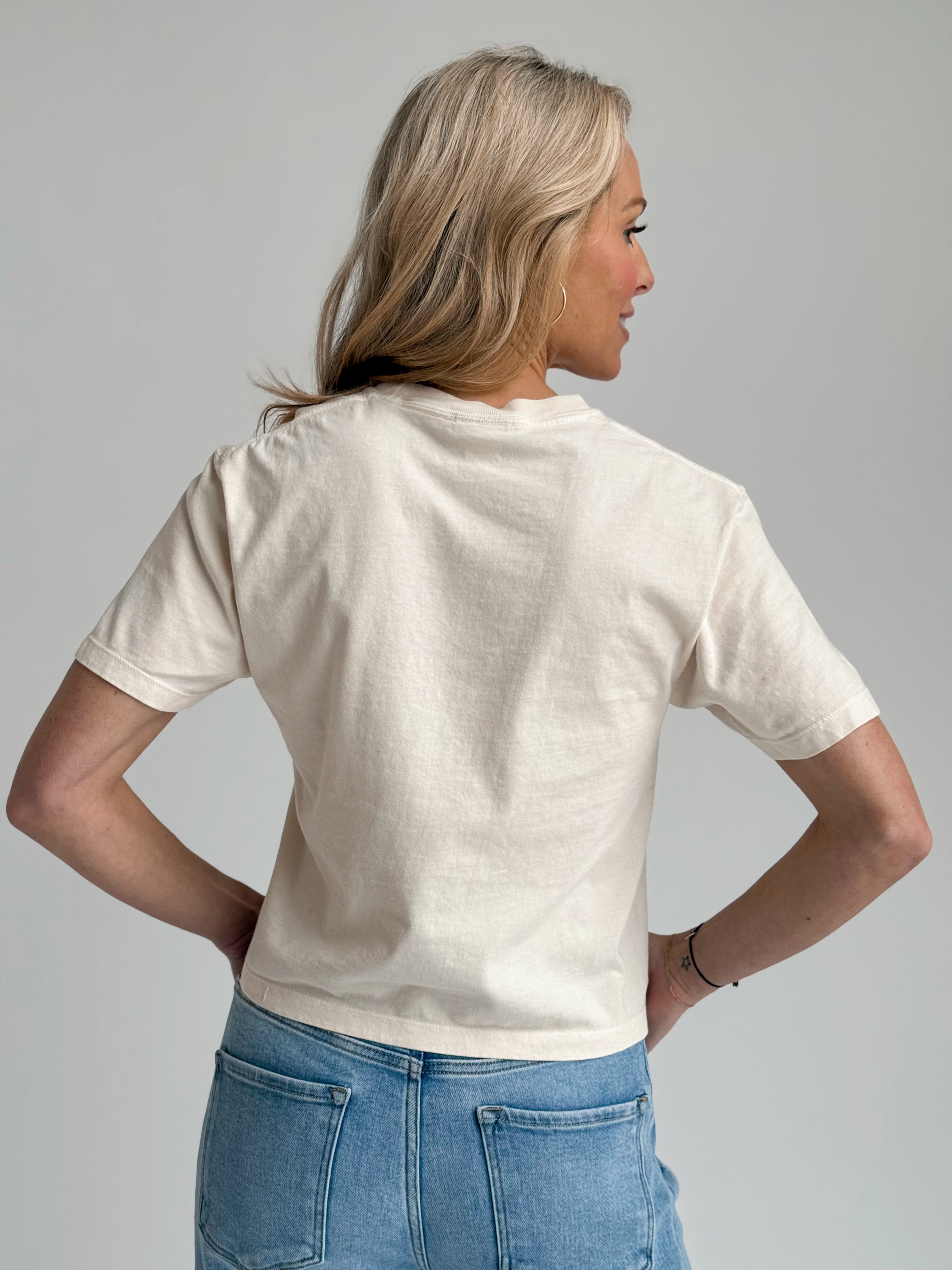 Il Mare Italia Graphic Tee - CREAM - willows clothing S/S SHIRT