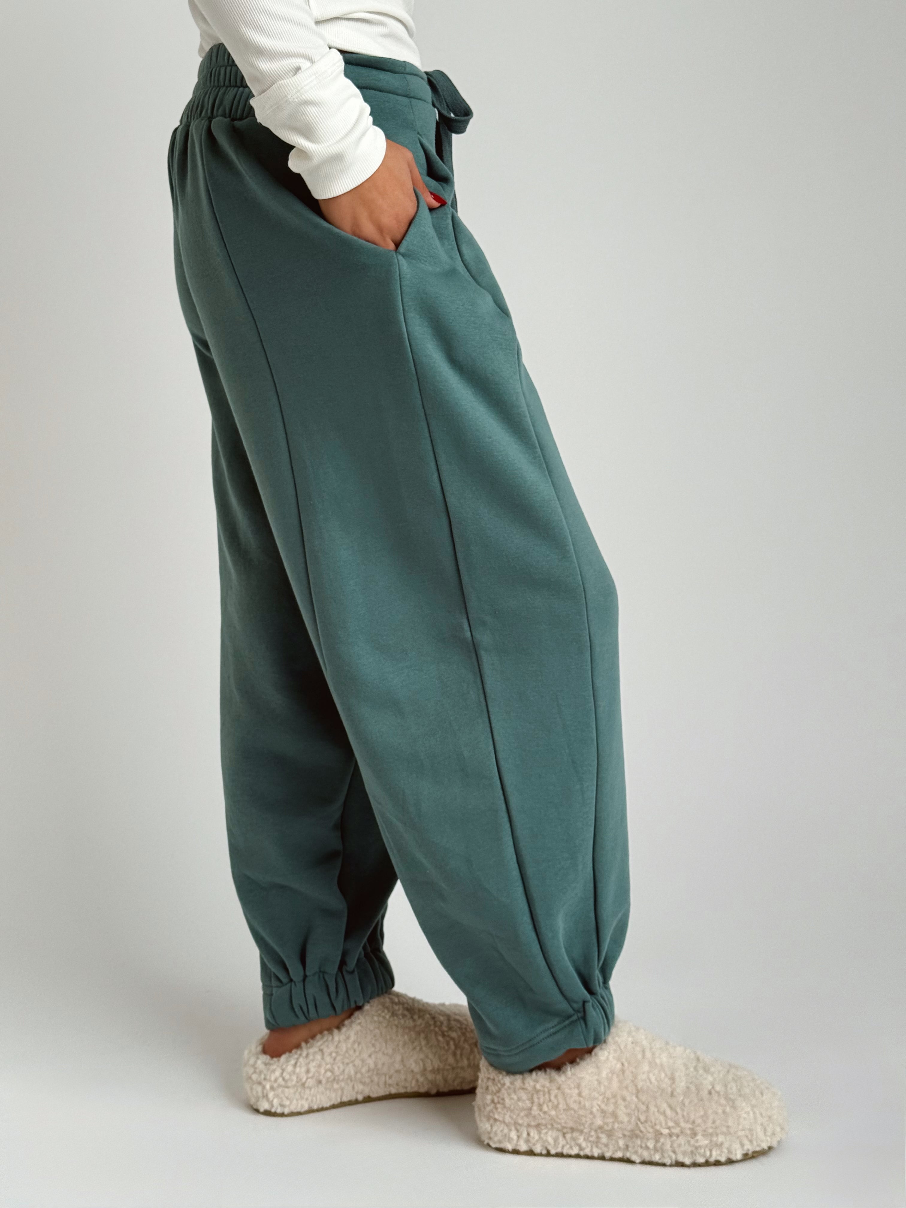 Jasper Sweatpants - FOREST - willows clothing Sweatpants