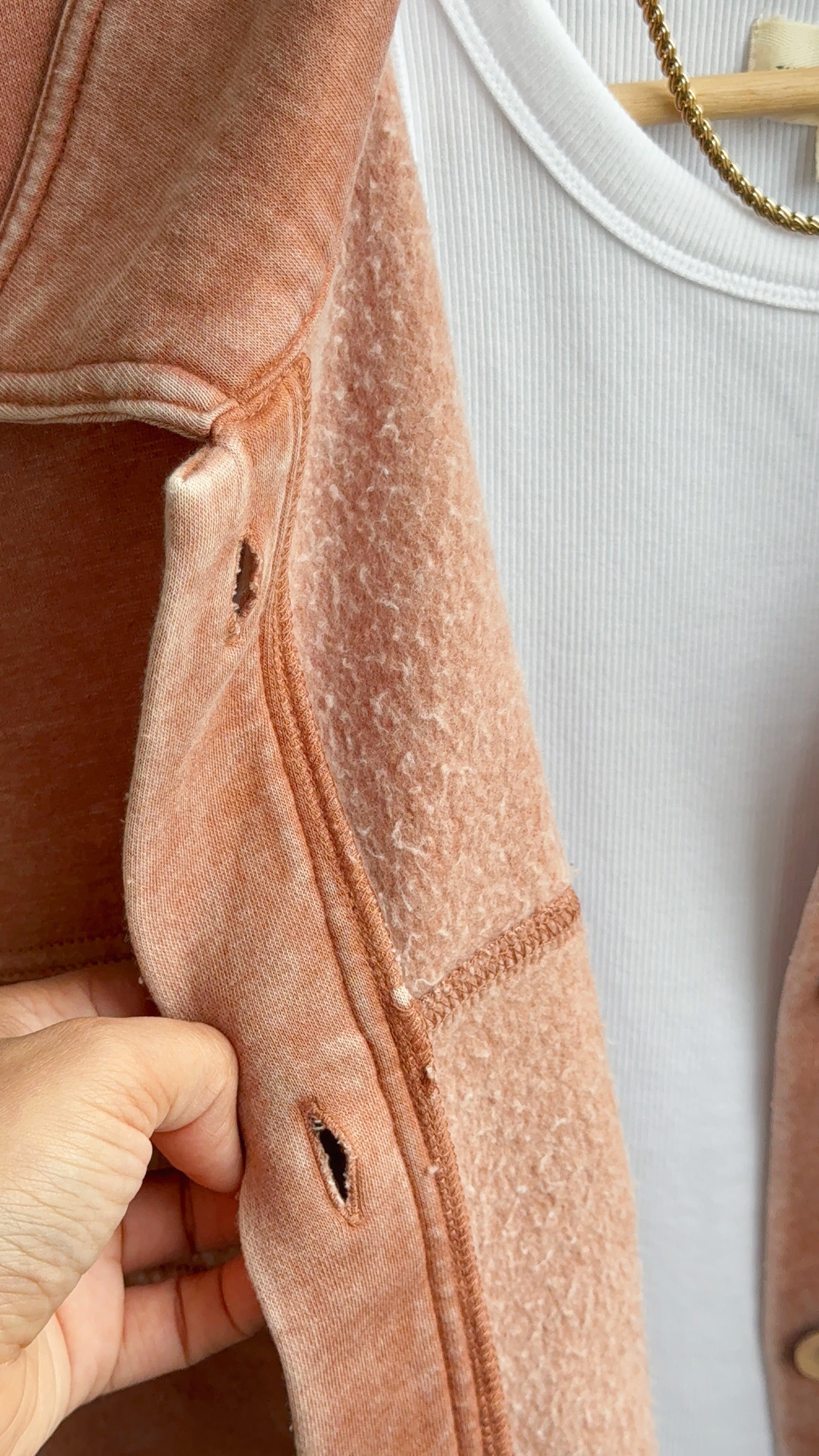 Jesse Shacket - RUST - willows clothing JACKET