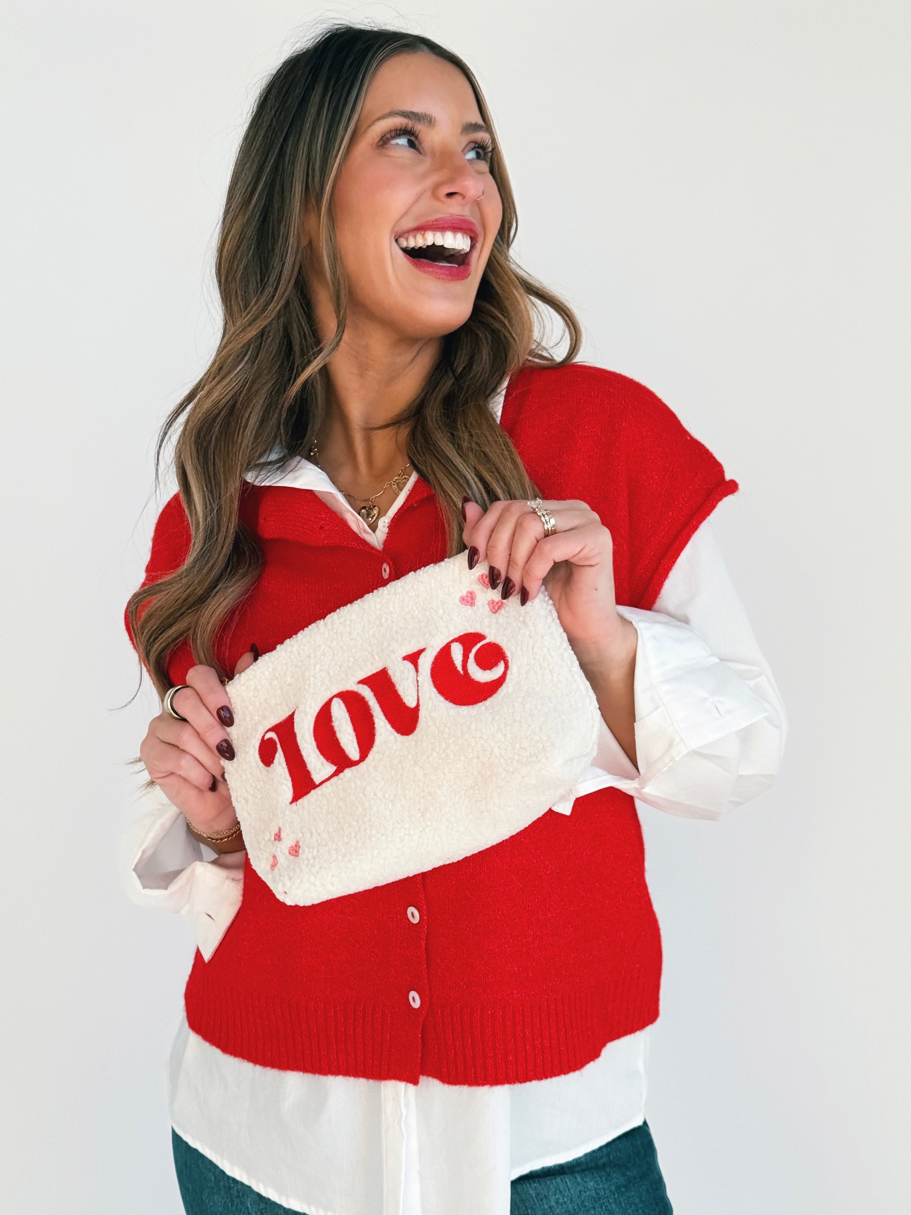 Kendall Cardigan - TOMATO RED - willows clothing SWEATER