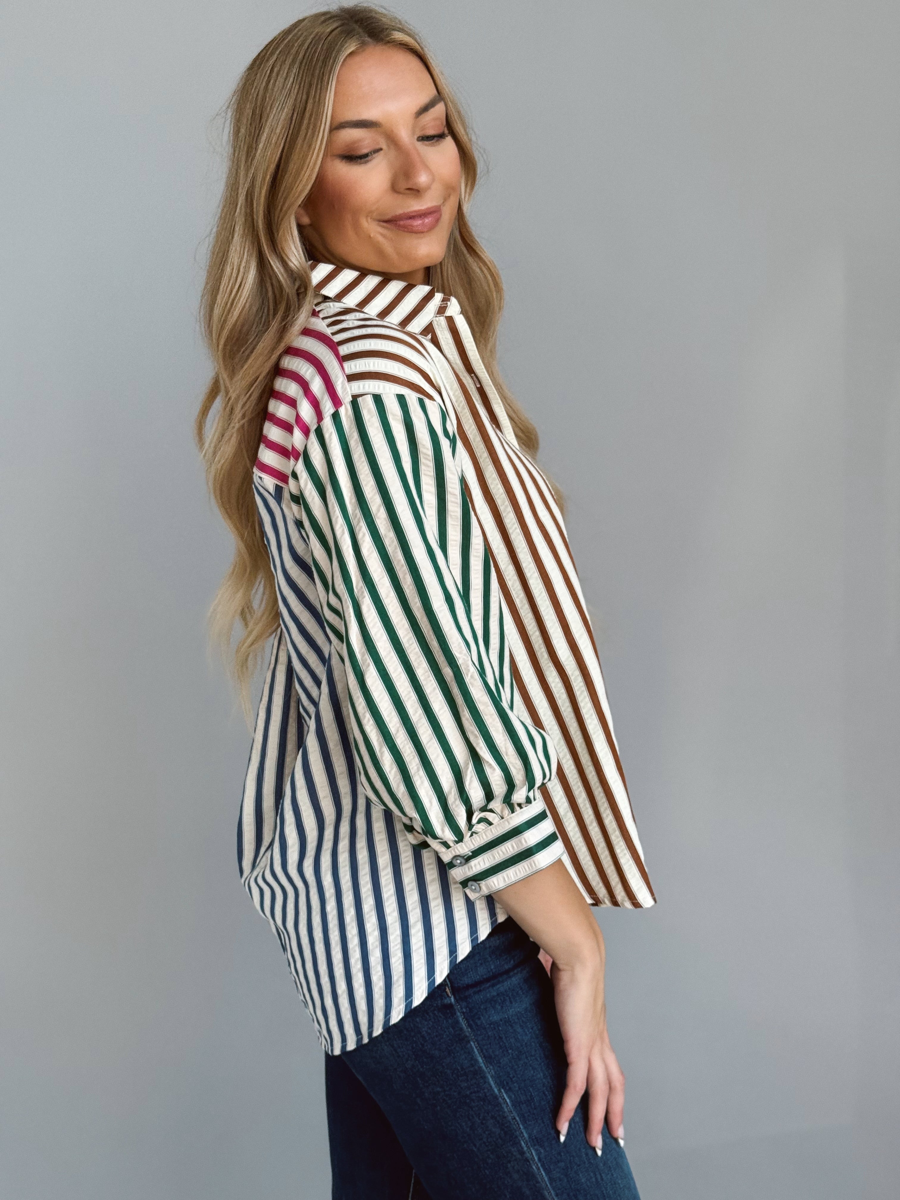 Kristy Blouse - BROWN - willows clothing BLOUSE
