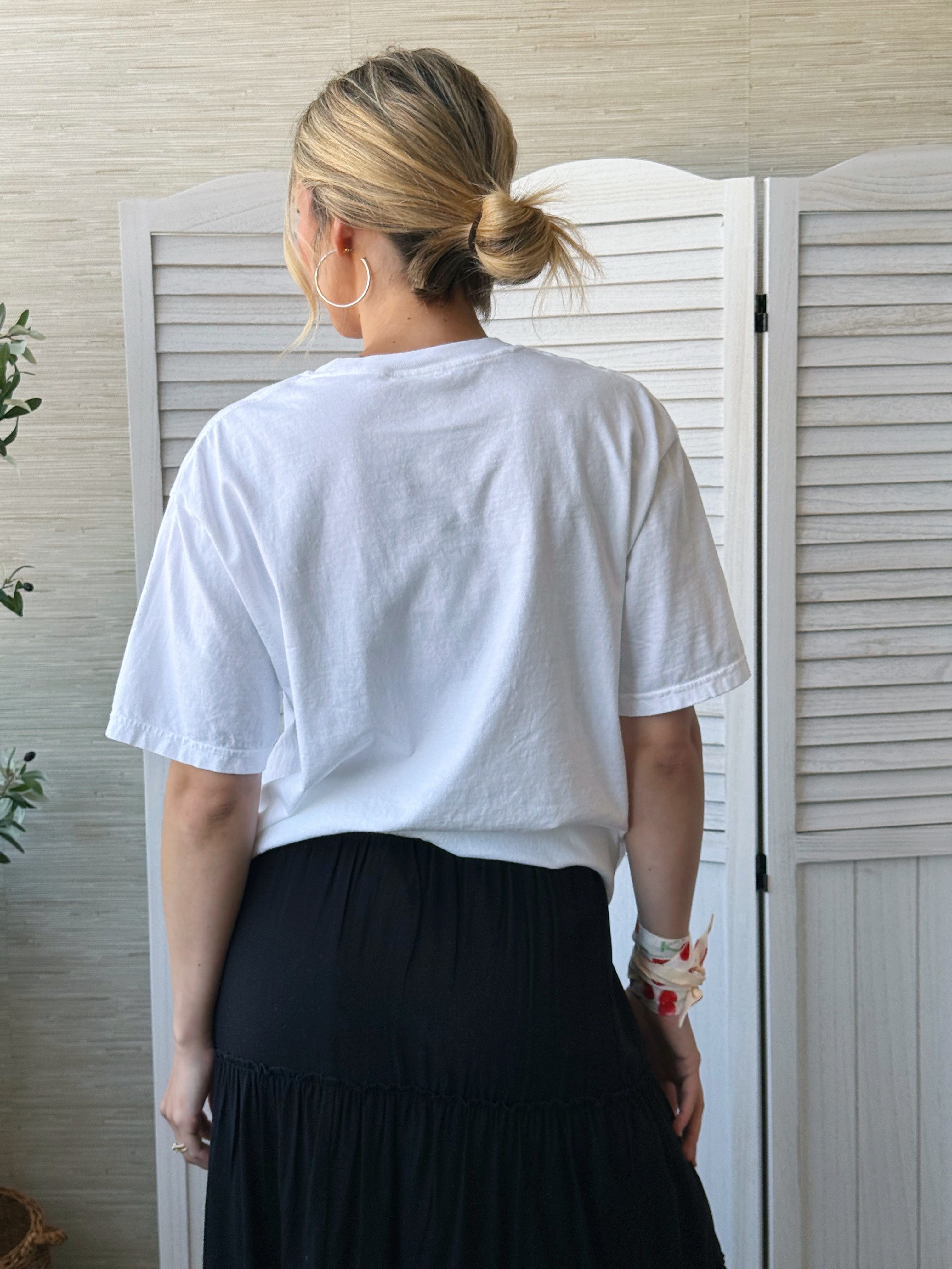 Land of the Free Tee - WHITE - willows clothing S/S SHIRT