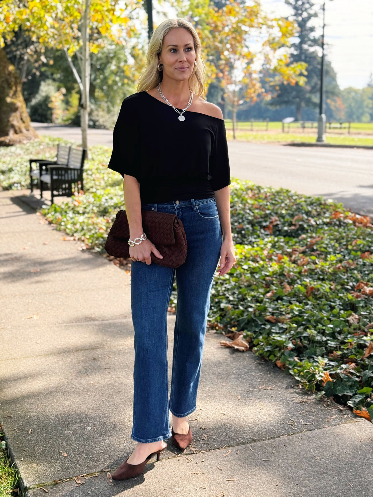 Legacy Top - BLACK - willows clothing BLOUSE