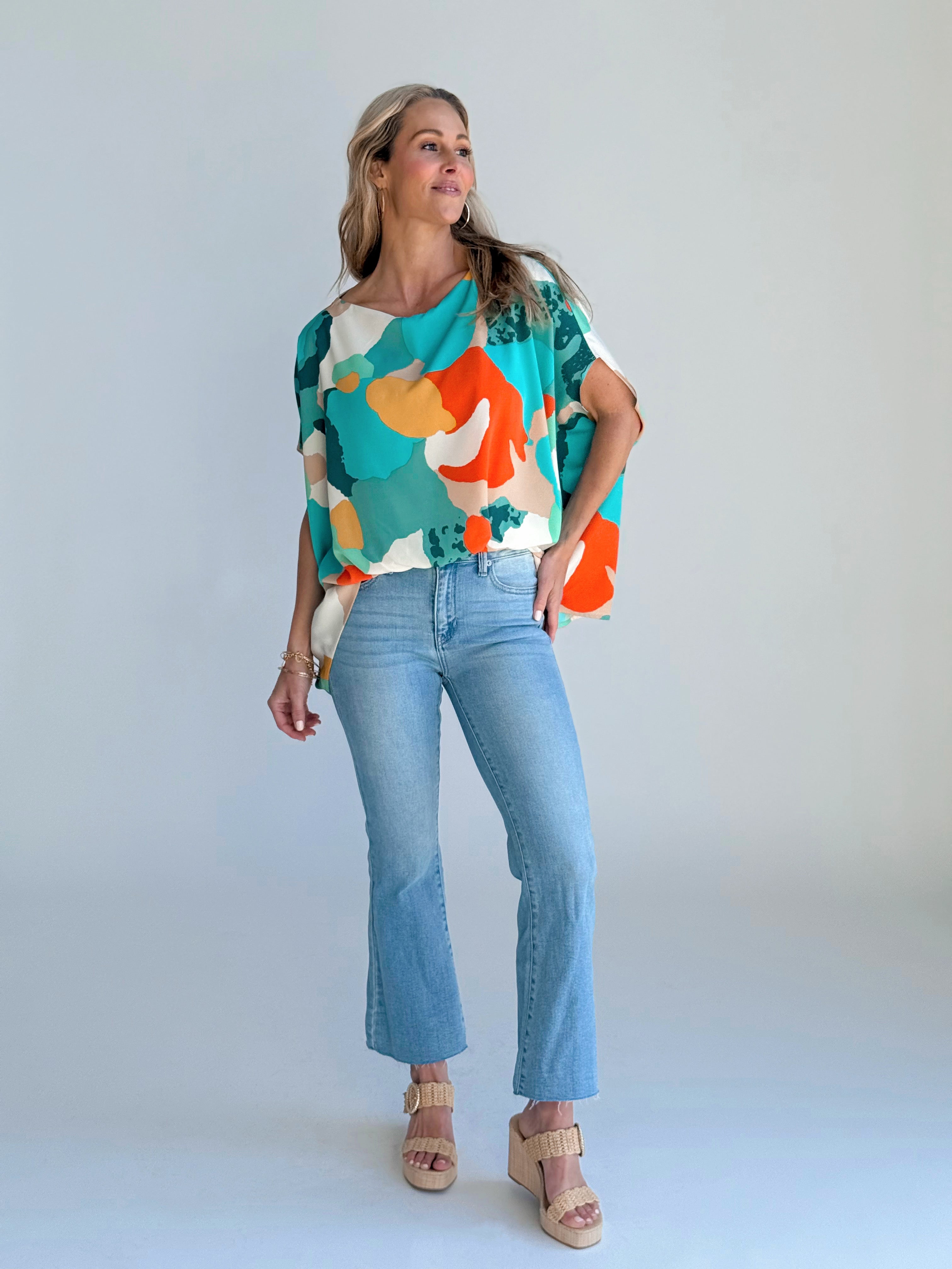 Leona Blouse - MINT - willows clothing BLOUSE