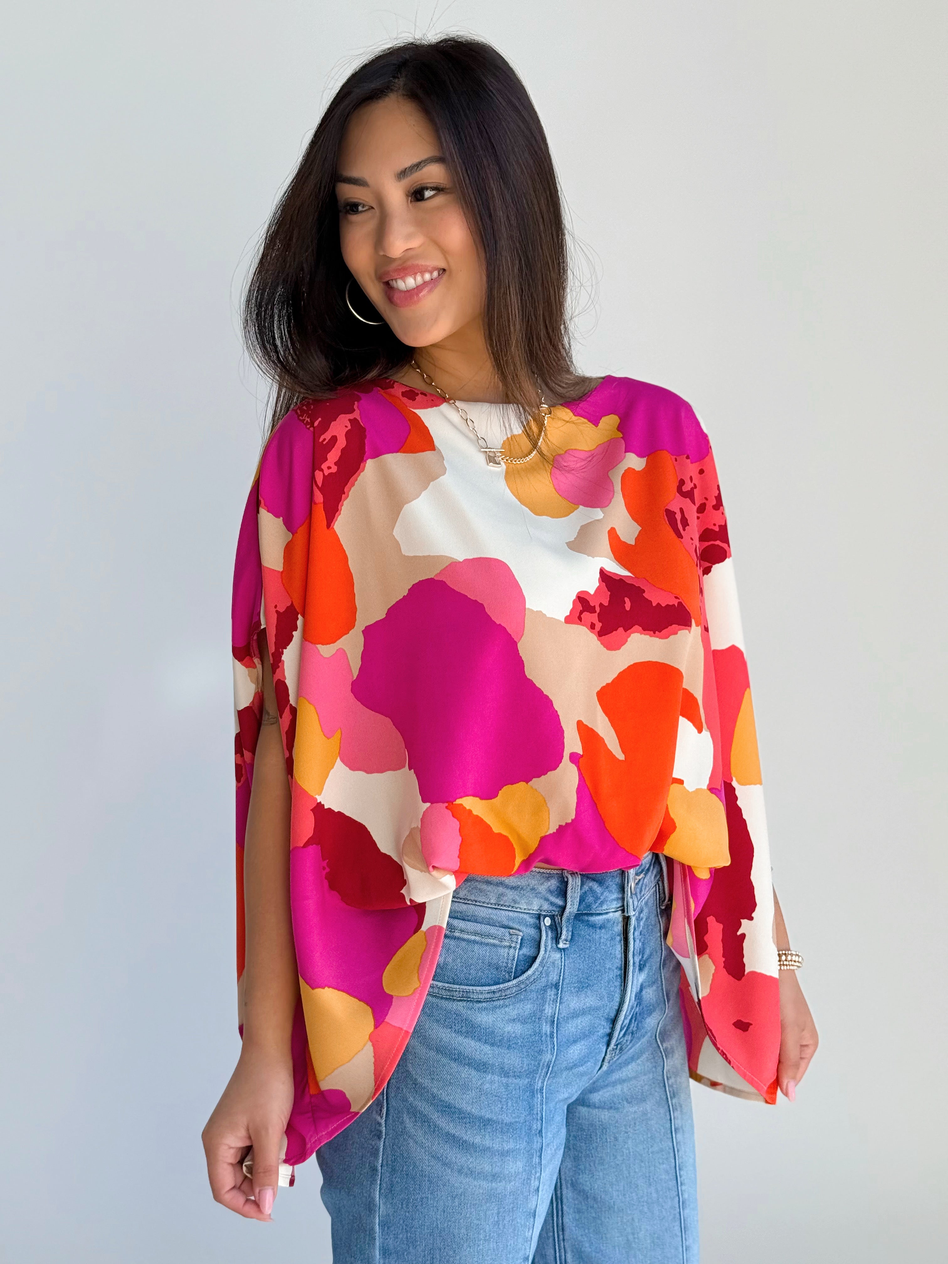 Leona Blouse - PINK - willows clothing BLOUSE