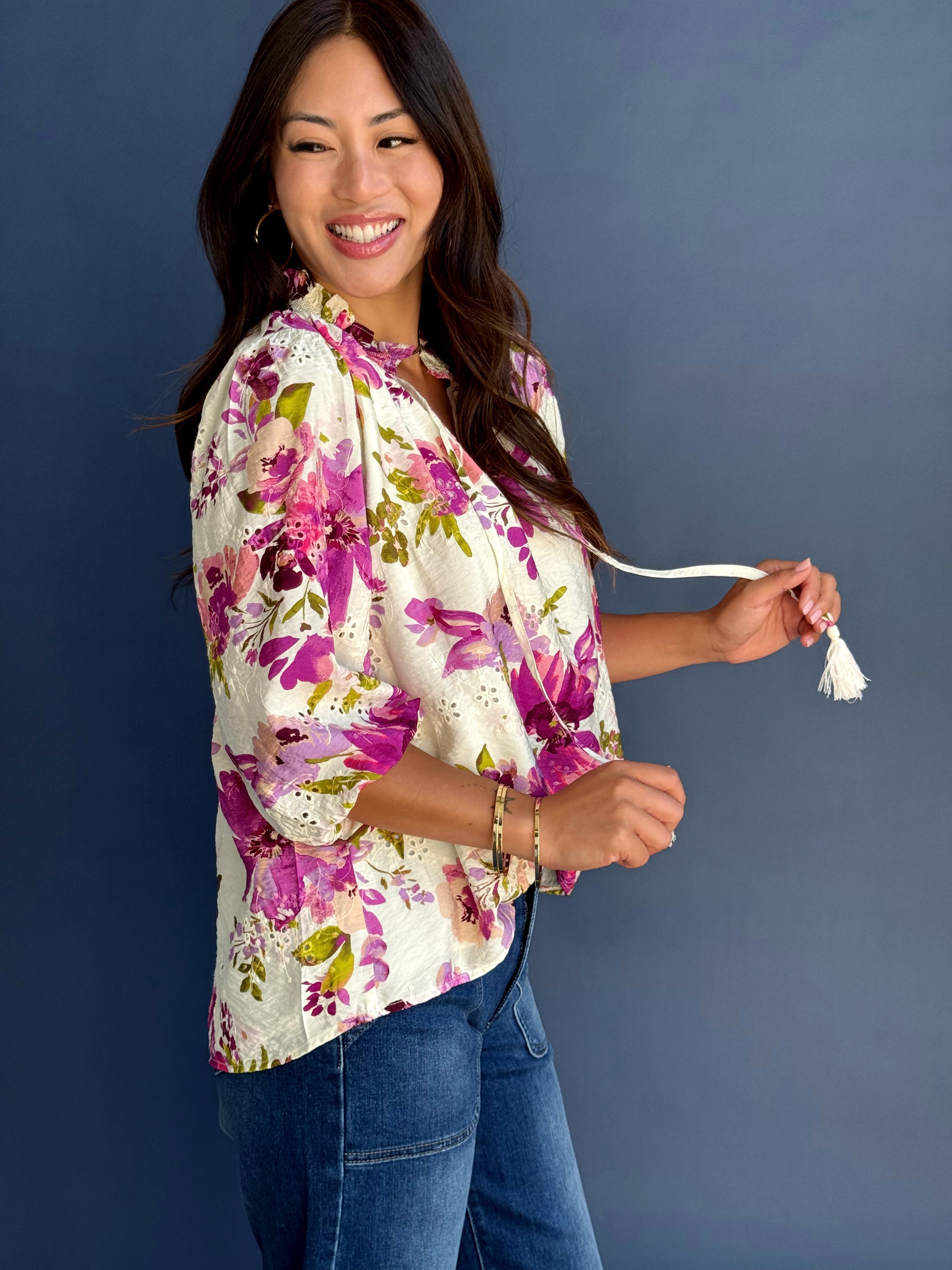 Lina Blouse - IVORY - willows clothing BLOUSE