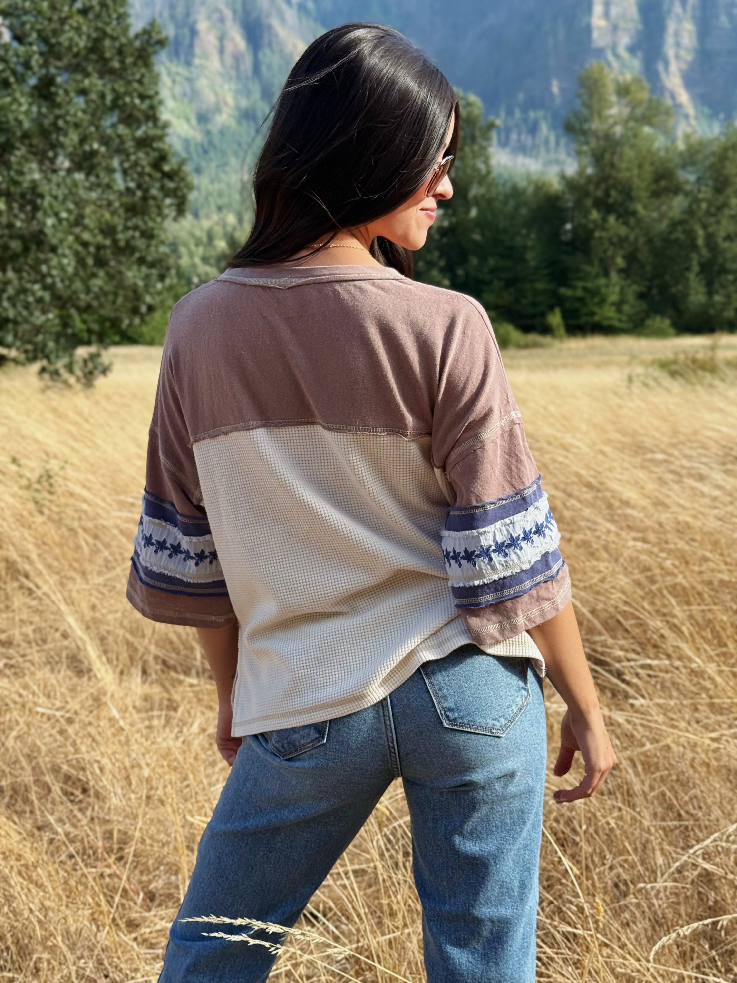 Logan Tee - OATMEAL - willows clothing S/S SHIRT