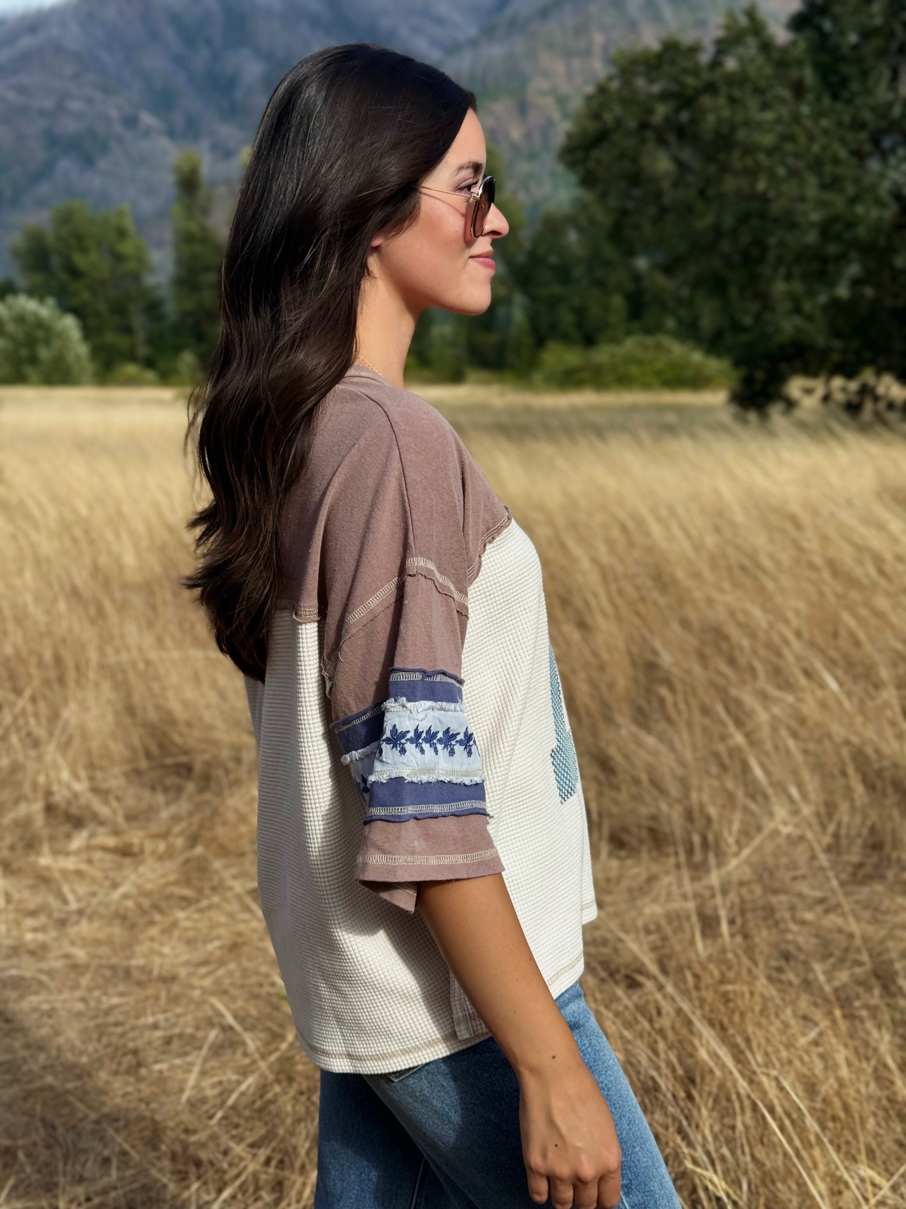 Logan Tee - OATMEAL - willows clothing S/S SHIRT