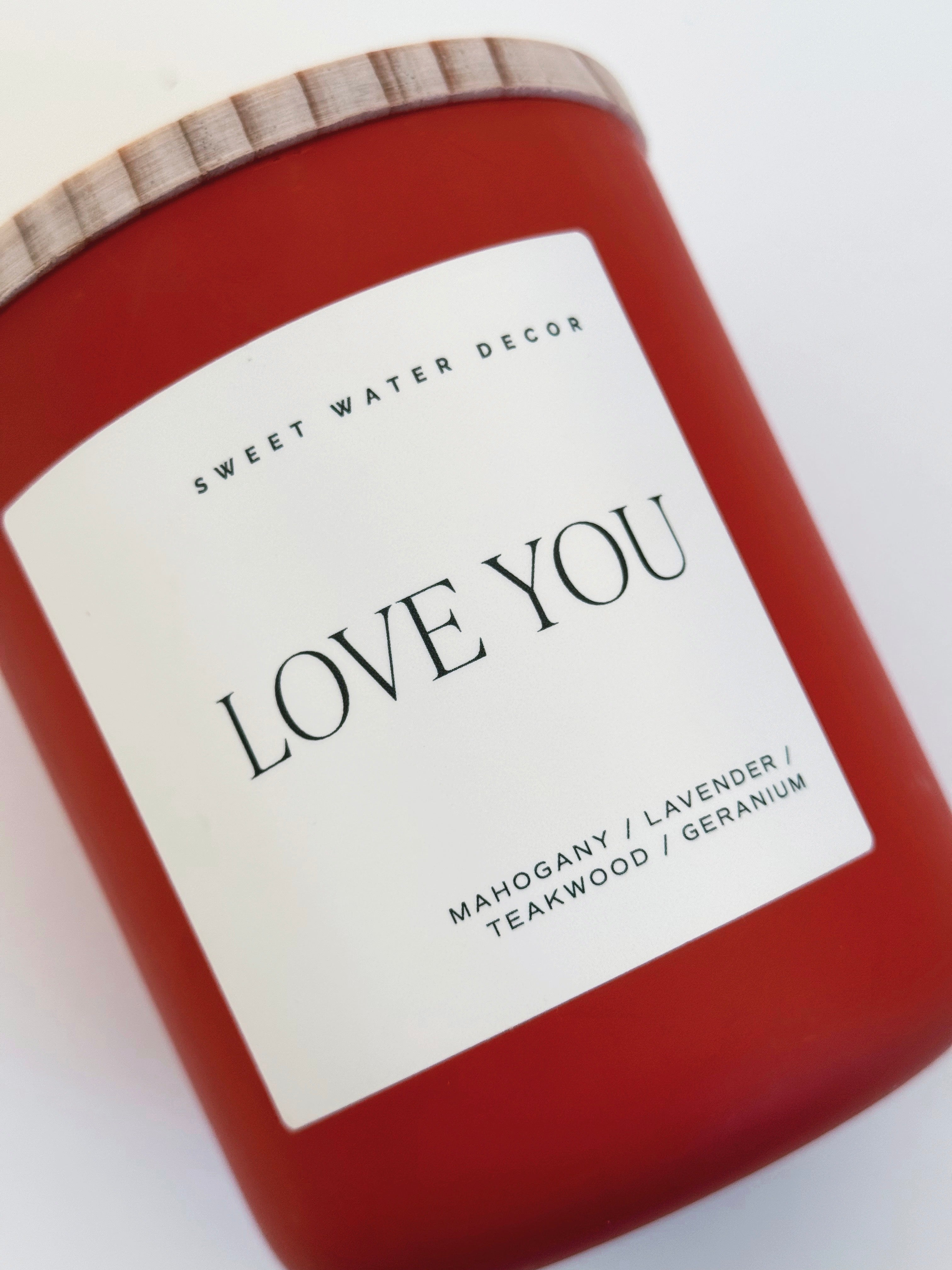 Love You 15 oz Candle - willows clothing Candles