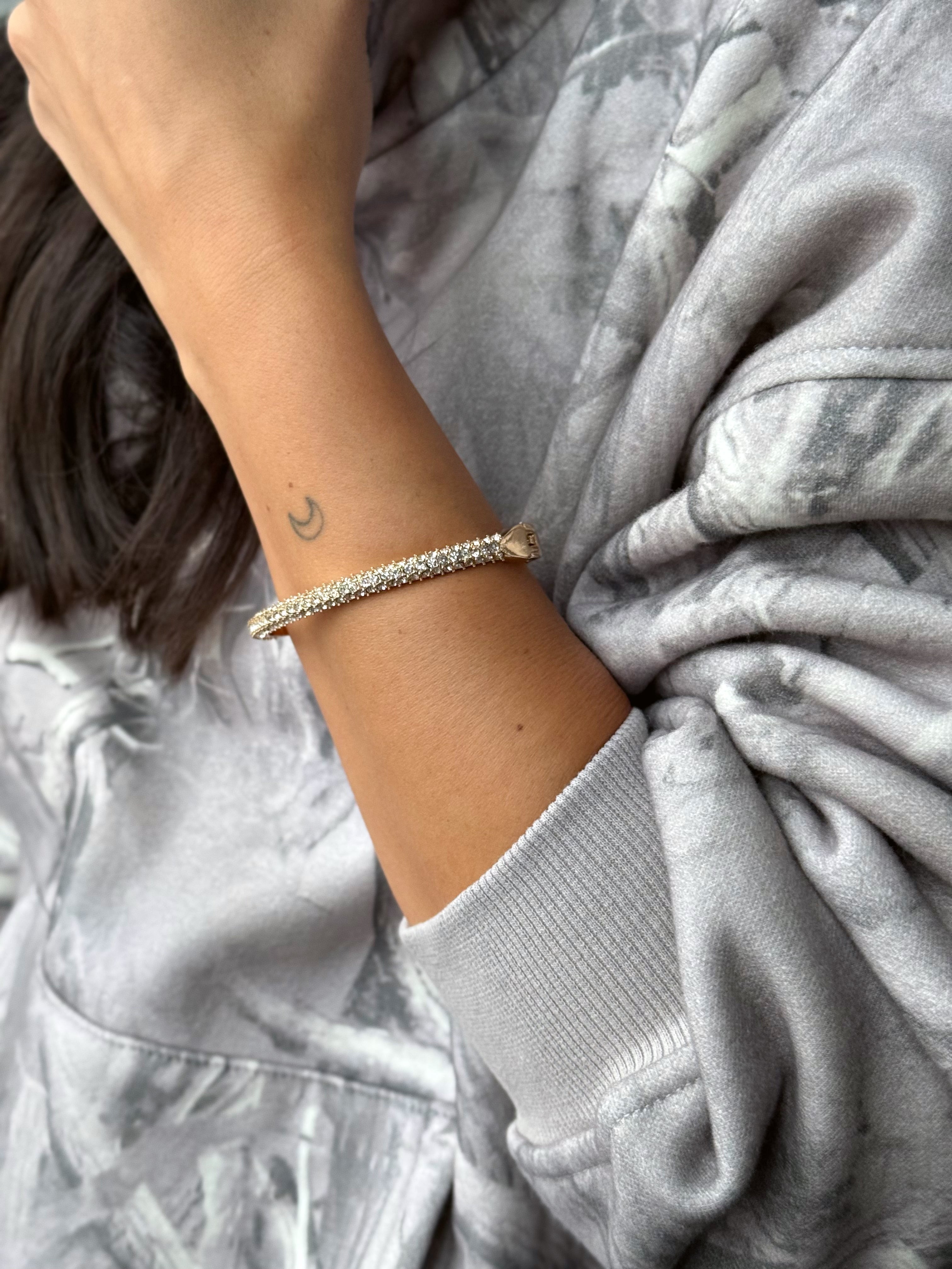 Lustre Cuff Bracelet - GOLD - willows clothing Bracelets