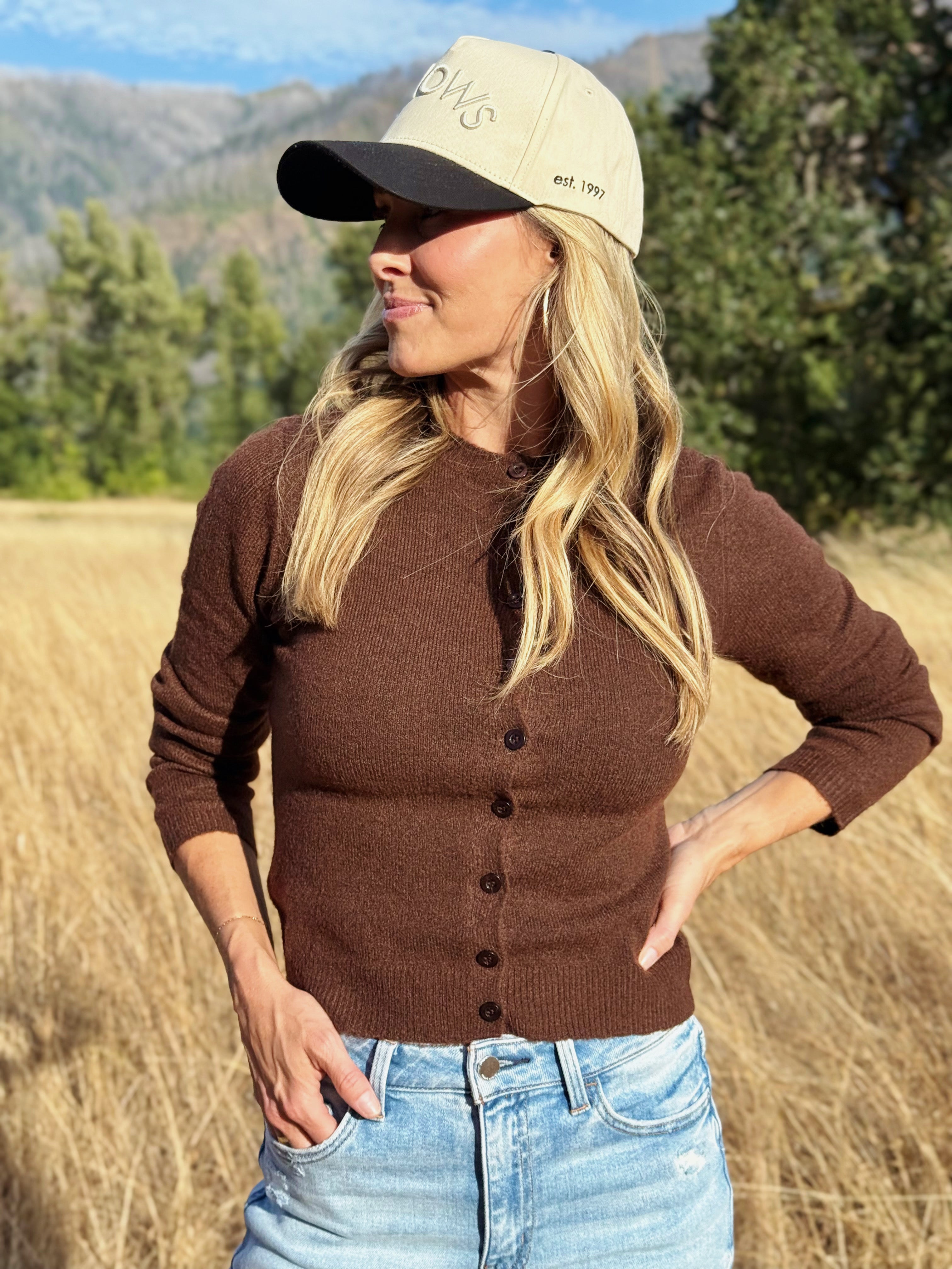 Maeve Cardigan - BROWN - willows clothing Cardigan