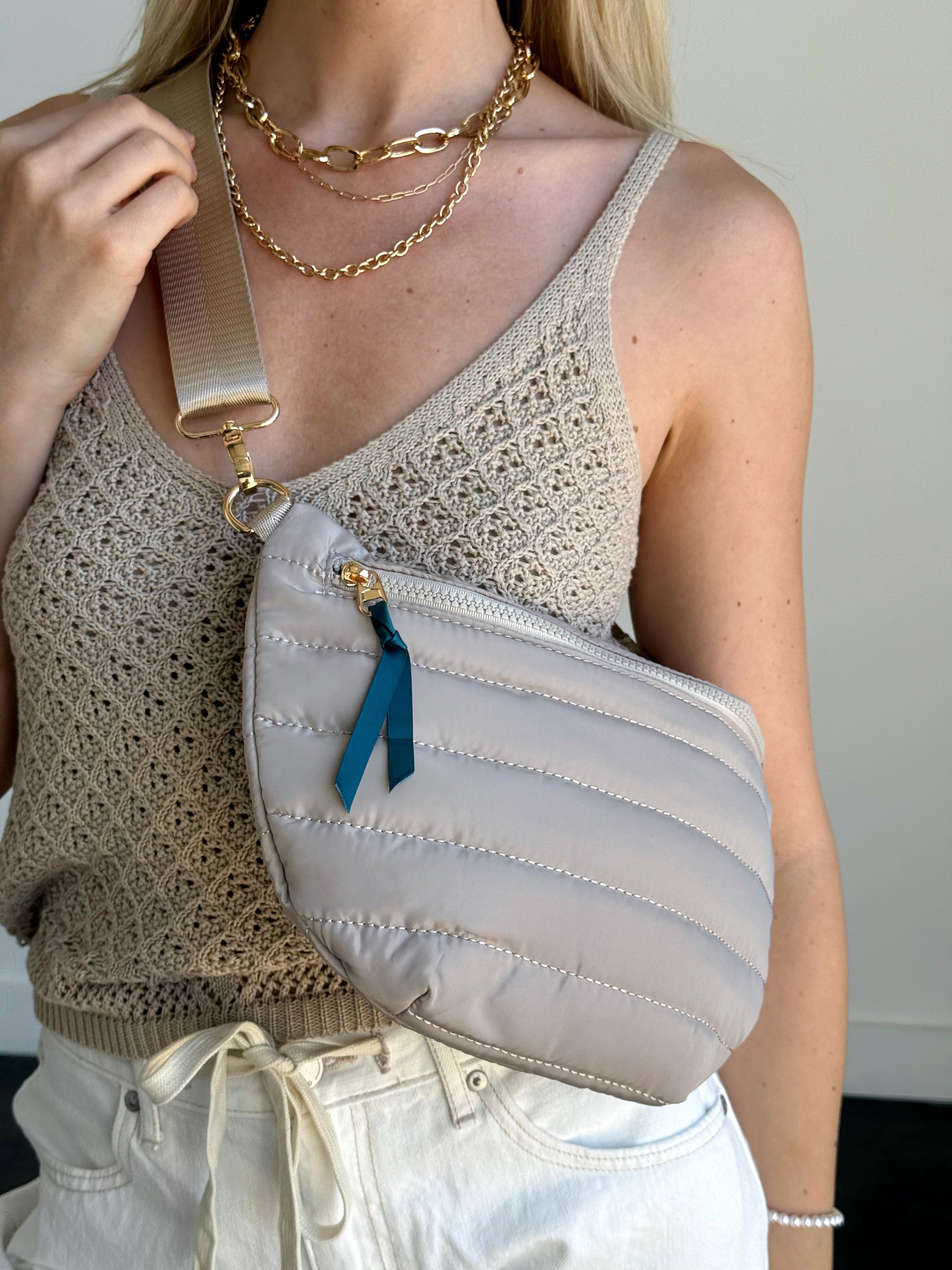 Marcy Crossbody Bag - SAND - willows clothing Crossbody
