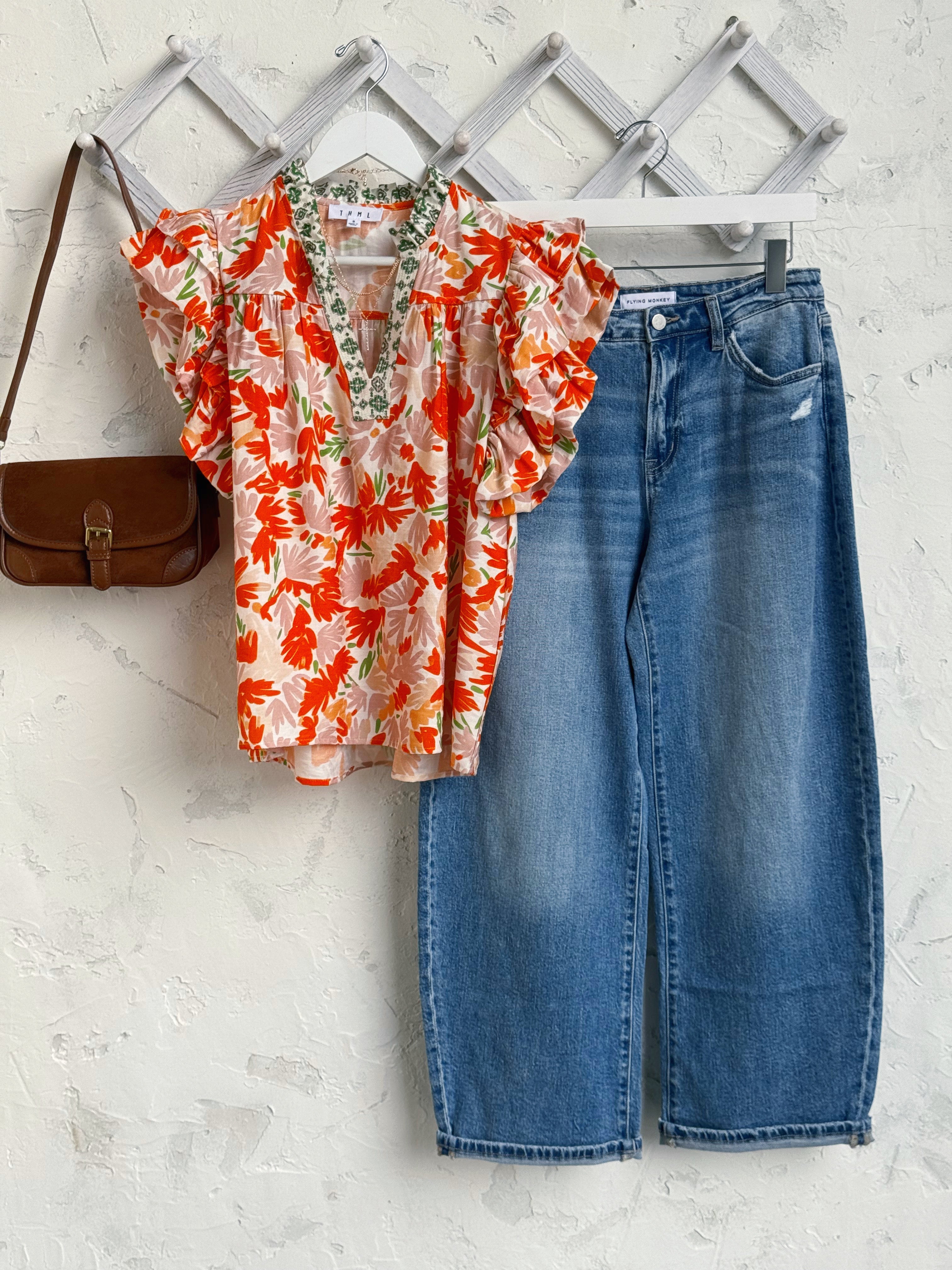 Maribel Blouse - RA - willows clothing BLOUSE