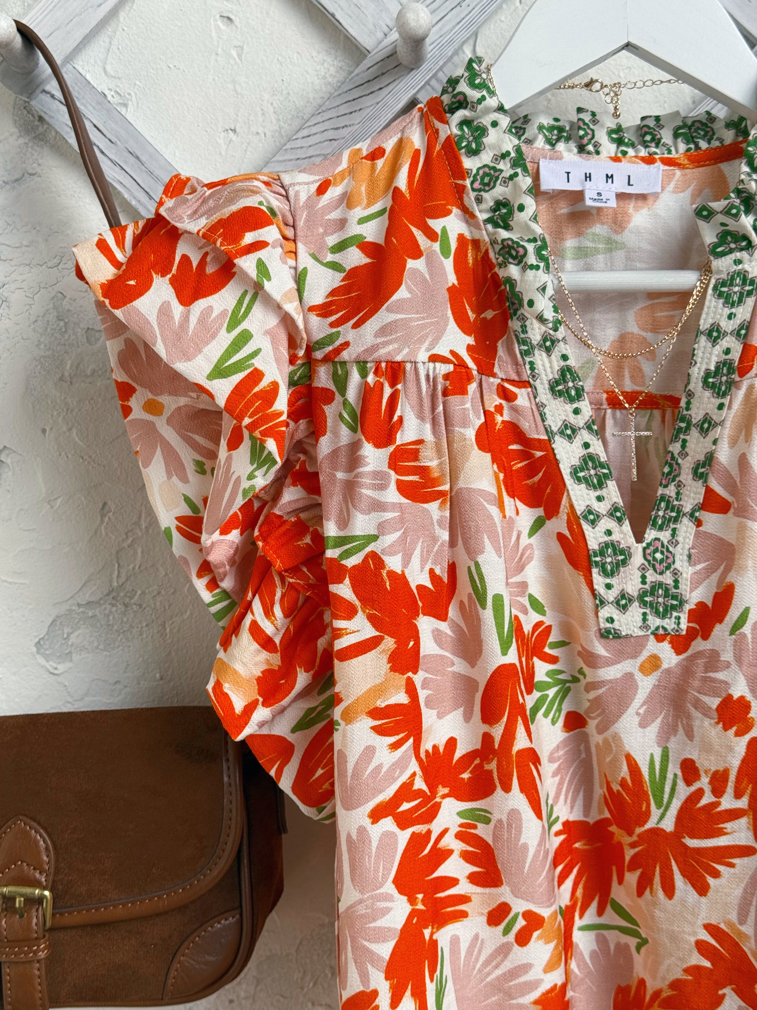 Maribel Blouse - RA - willows clothing BLOUSE