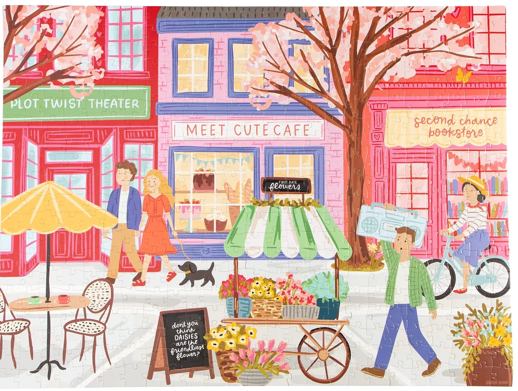 Match Made In Pieces - 500 Piece Rom Com Jigsaw Puzzle - willows clothing Gifts