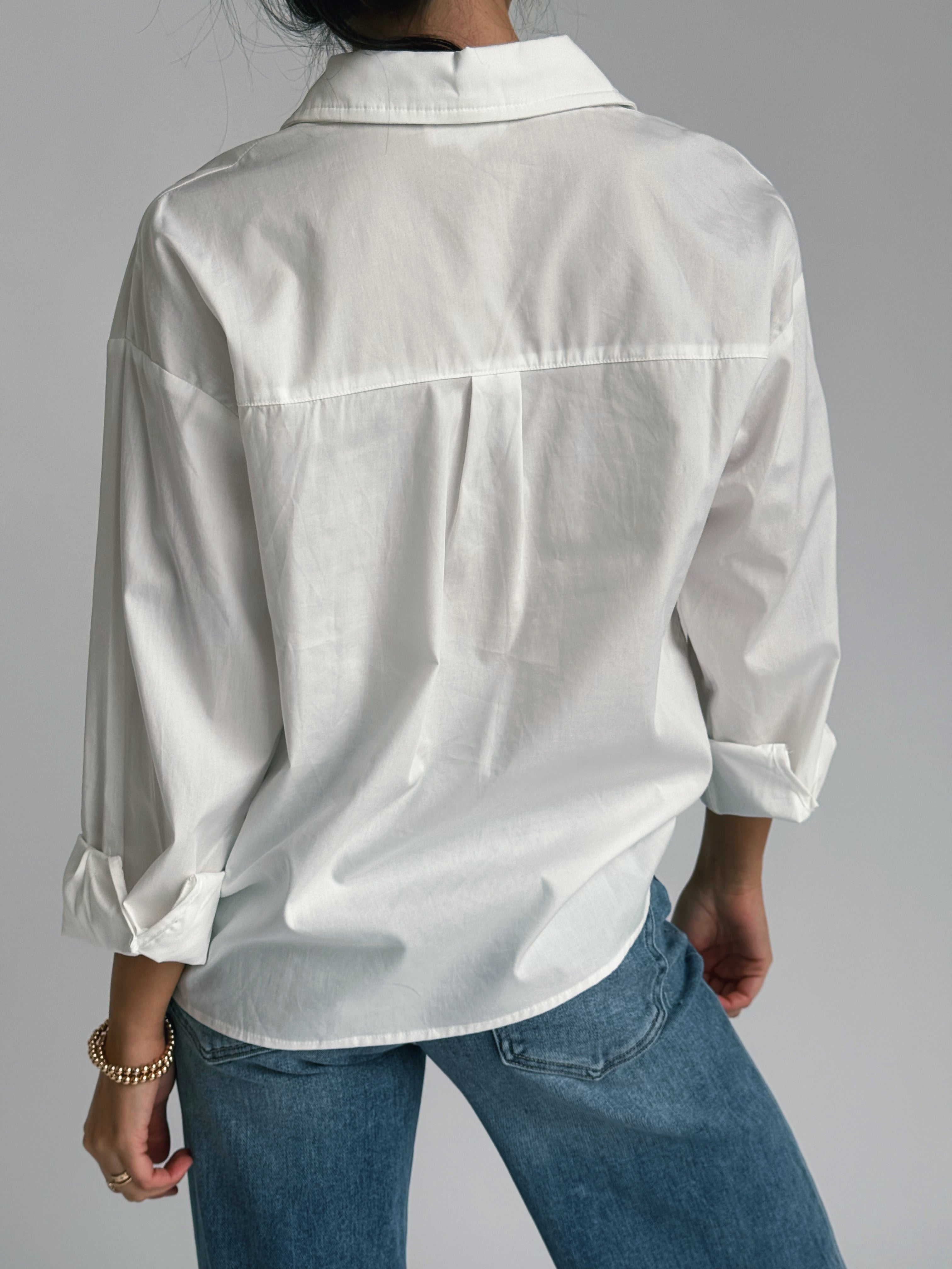 Matchmaker Blouse - WHITE - willows clothing BLOUSE