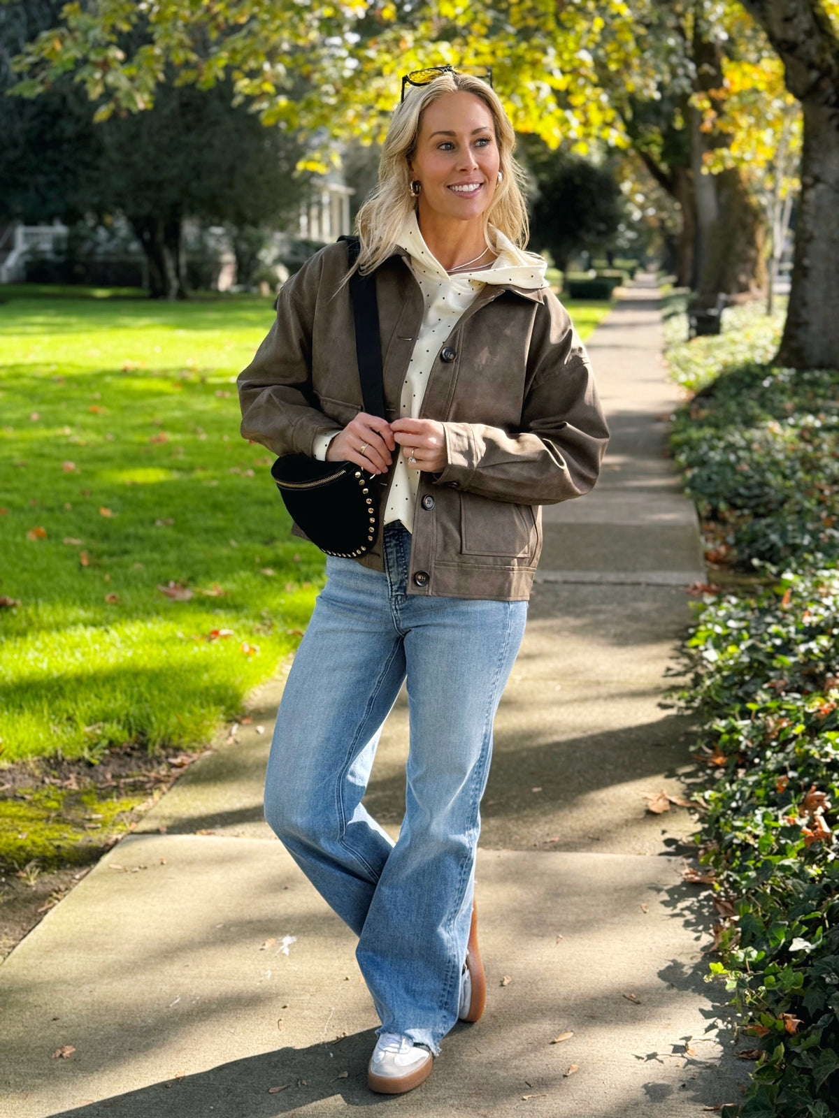 Meet Me At Willows Jacket - ESPRESSO - willows clothing JACKET