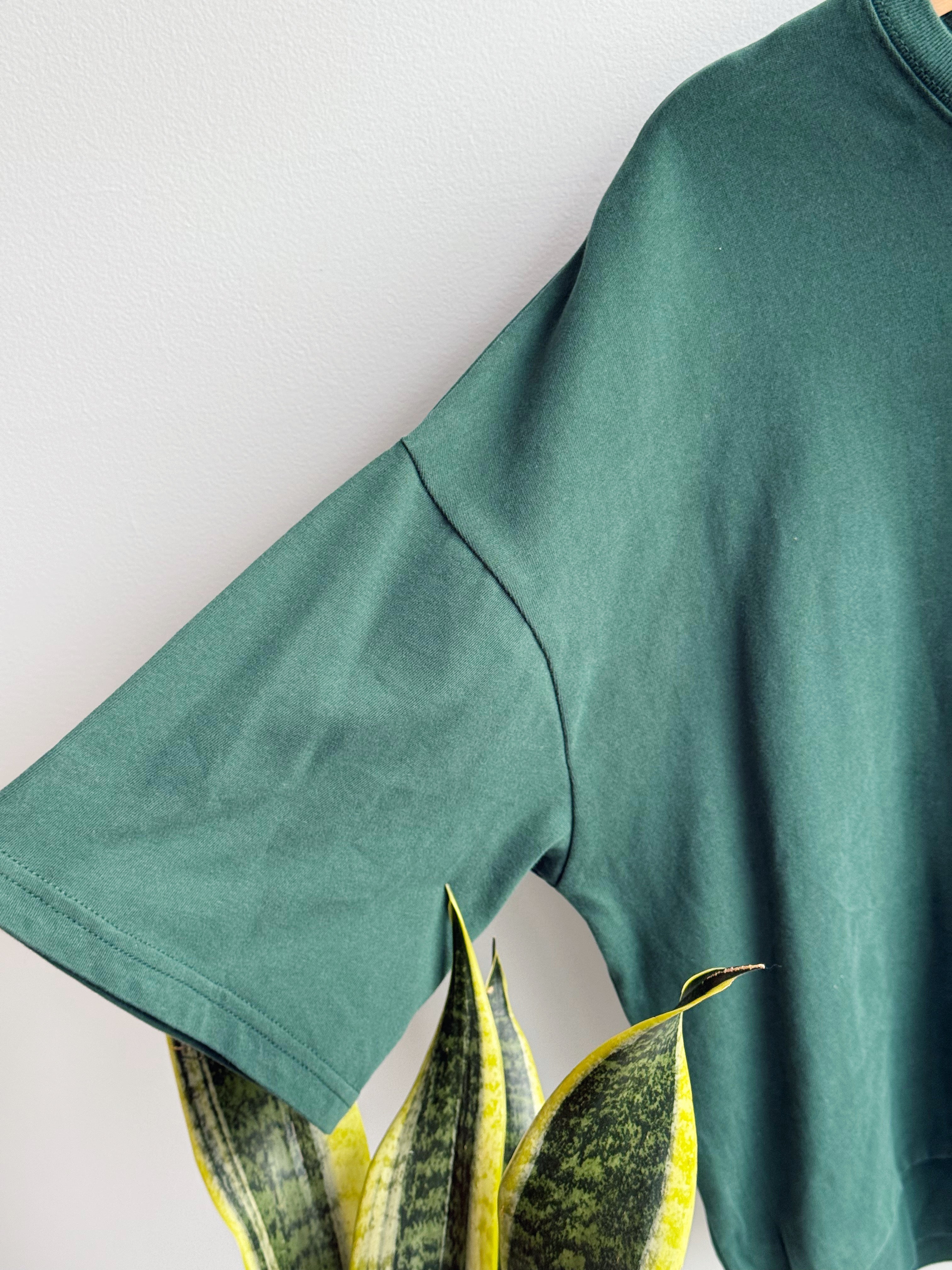 Mickie Tee - DARK GREEN - willows clothing S/S SHIRT