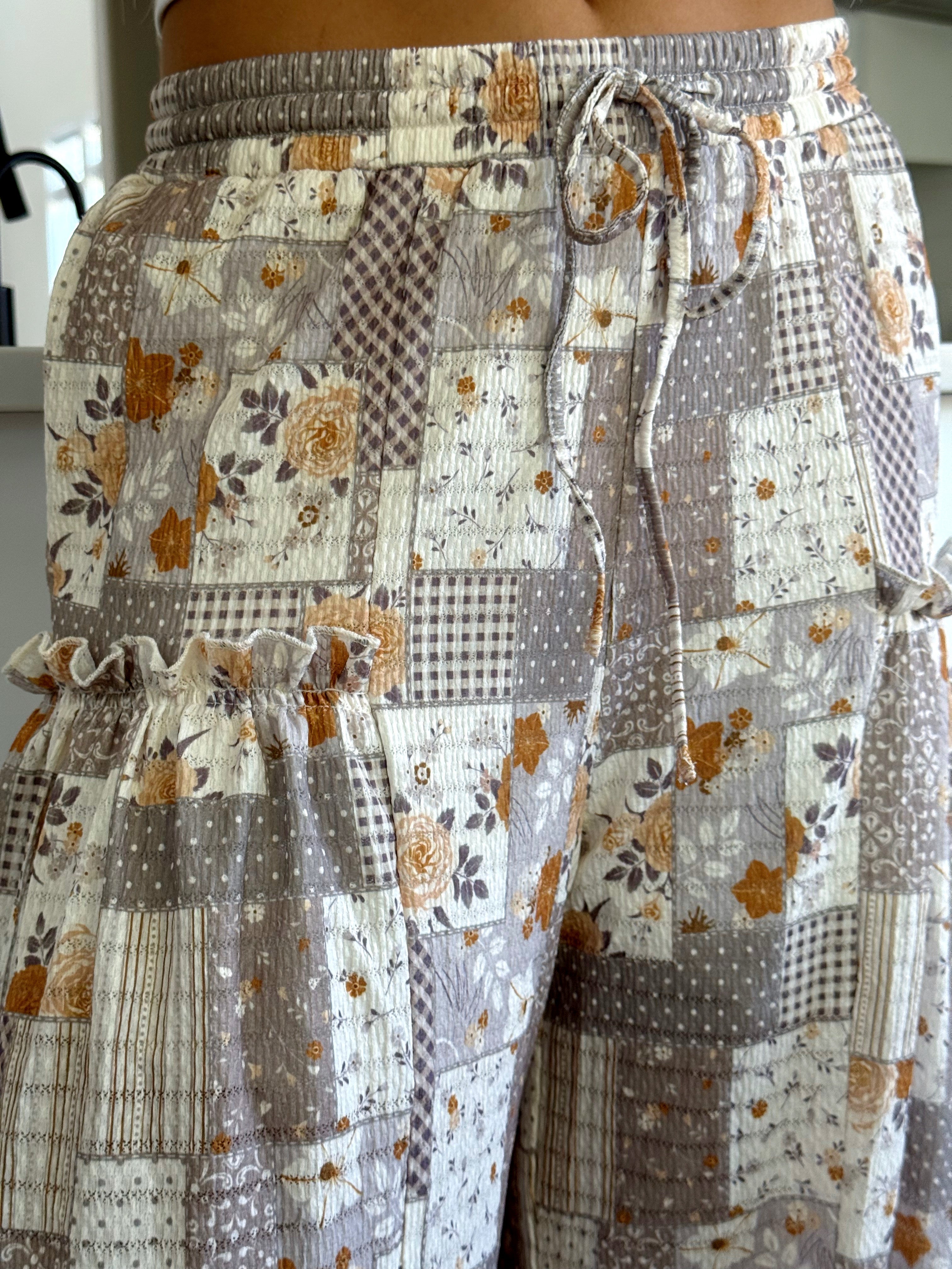 Middle of Summer Pants - ASH VIOLET - willows clothing PANTS