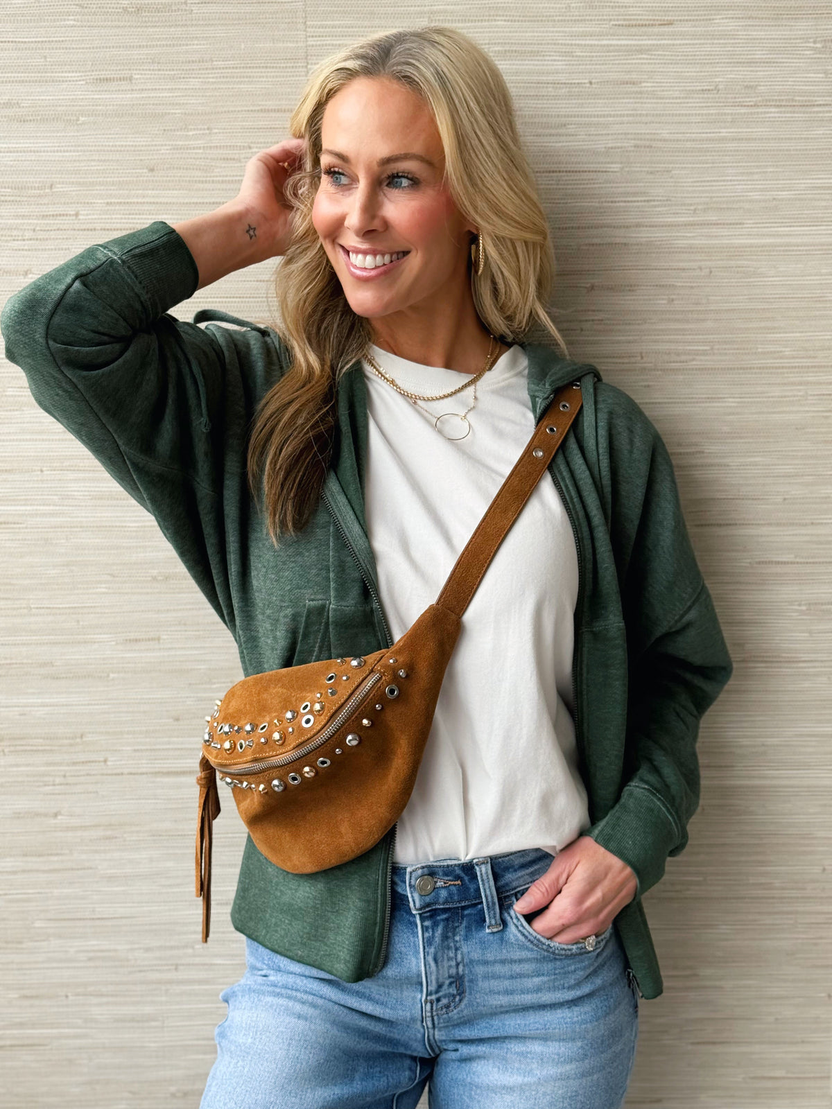 NorthWest Road Trip Zip Up - SYCAMORE - willows clothing SWEATSHIRT
