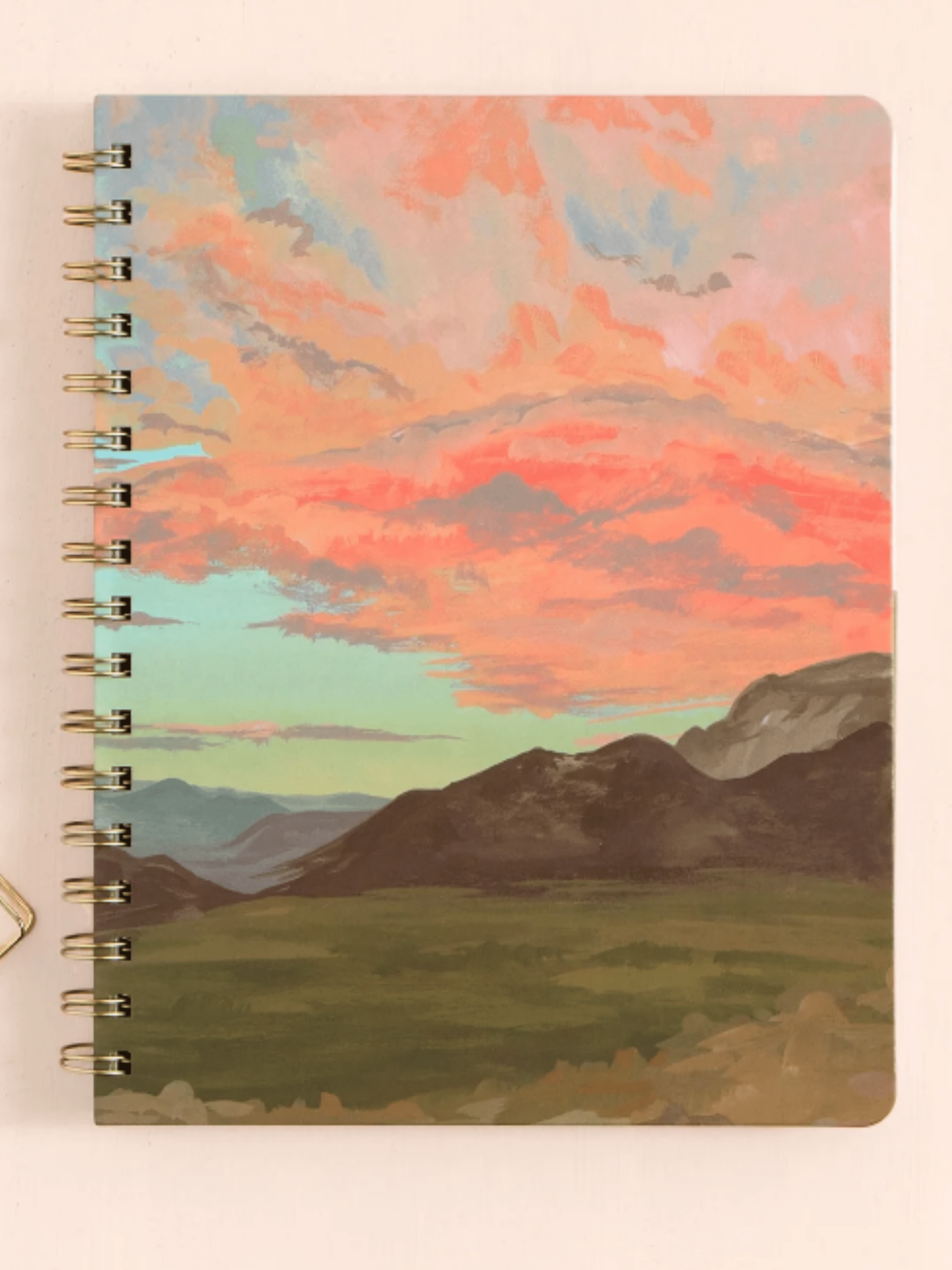 Painted Sky Spiral Notebook - willows clothing NOTEBOOKS
