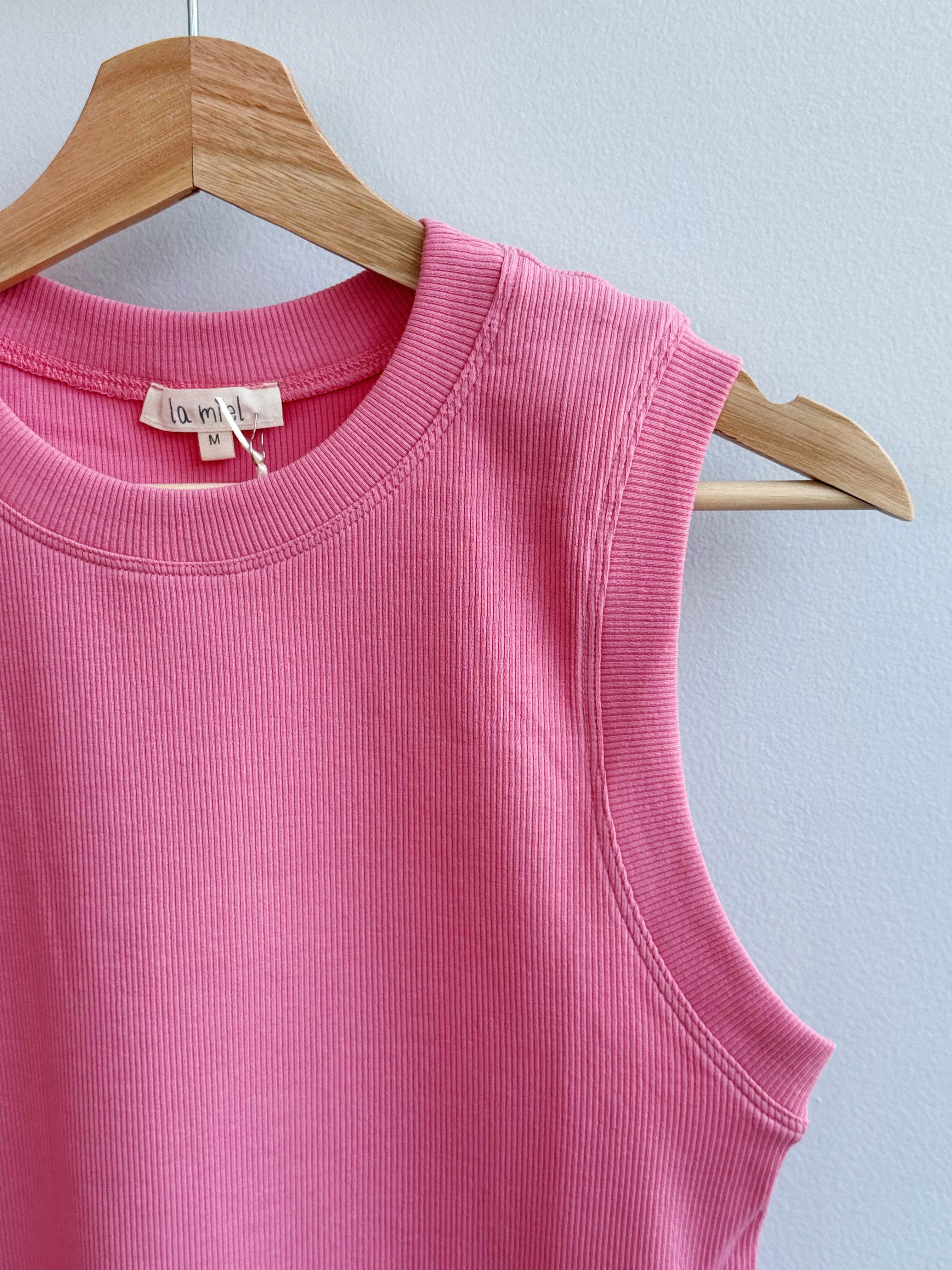 Payton Tank 2.0 - BUBBLEGUM - willows clothing TANK