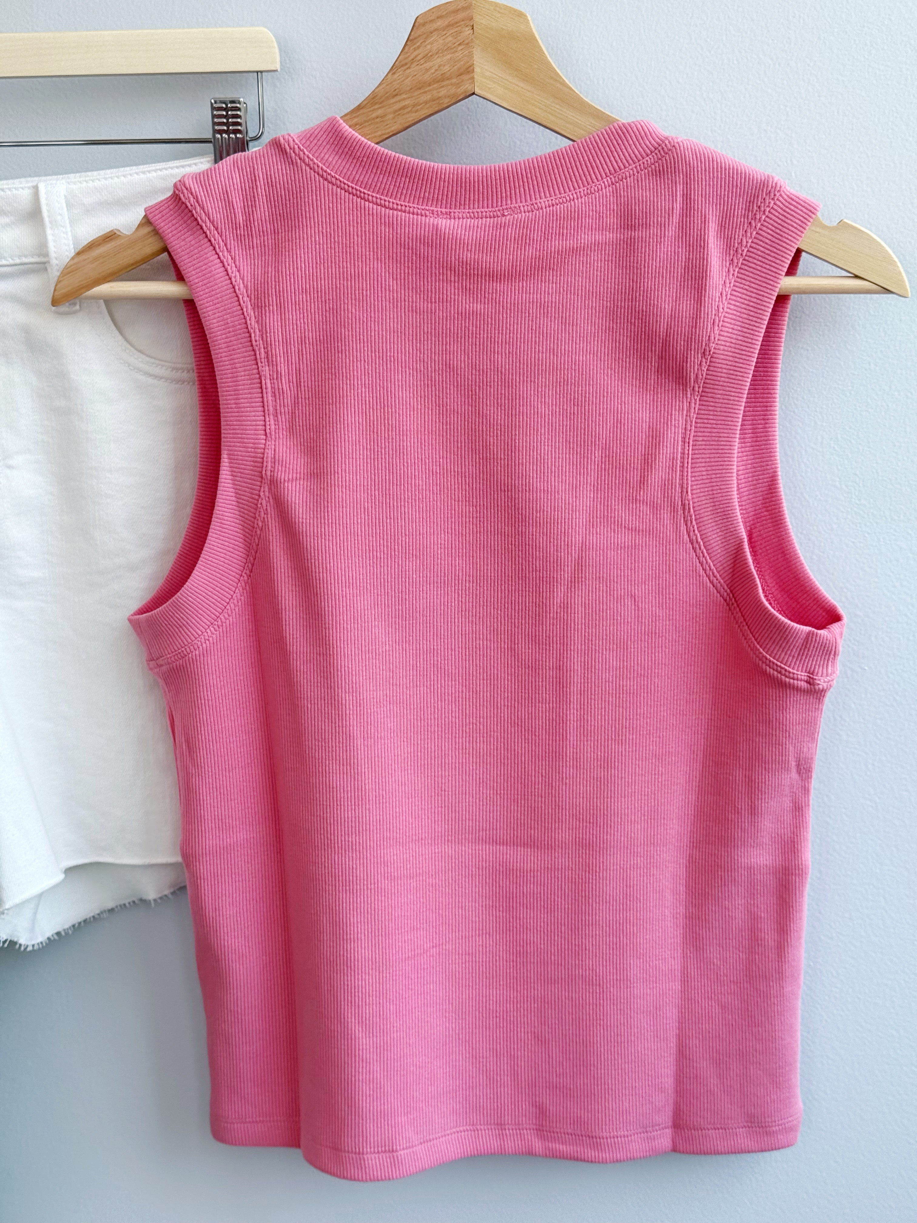 Payton Tank 2.0 - BUBBLEGUM - willows clothing TANK