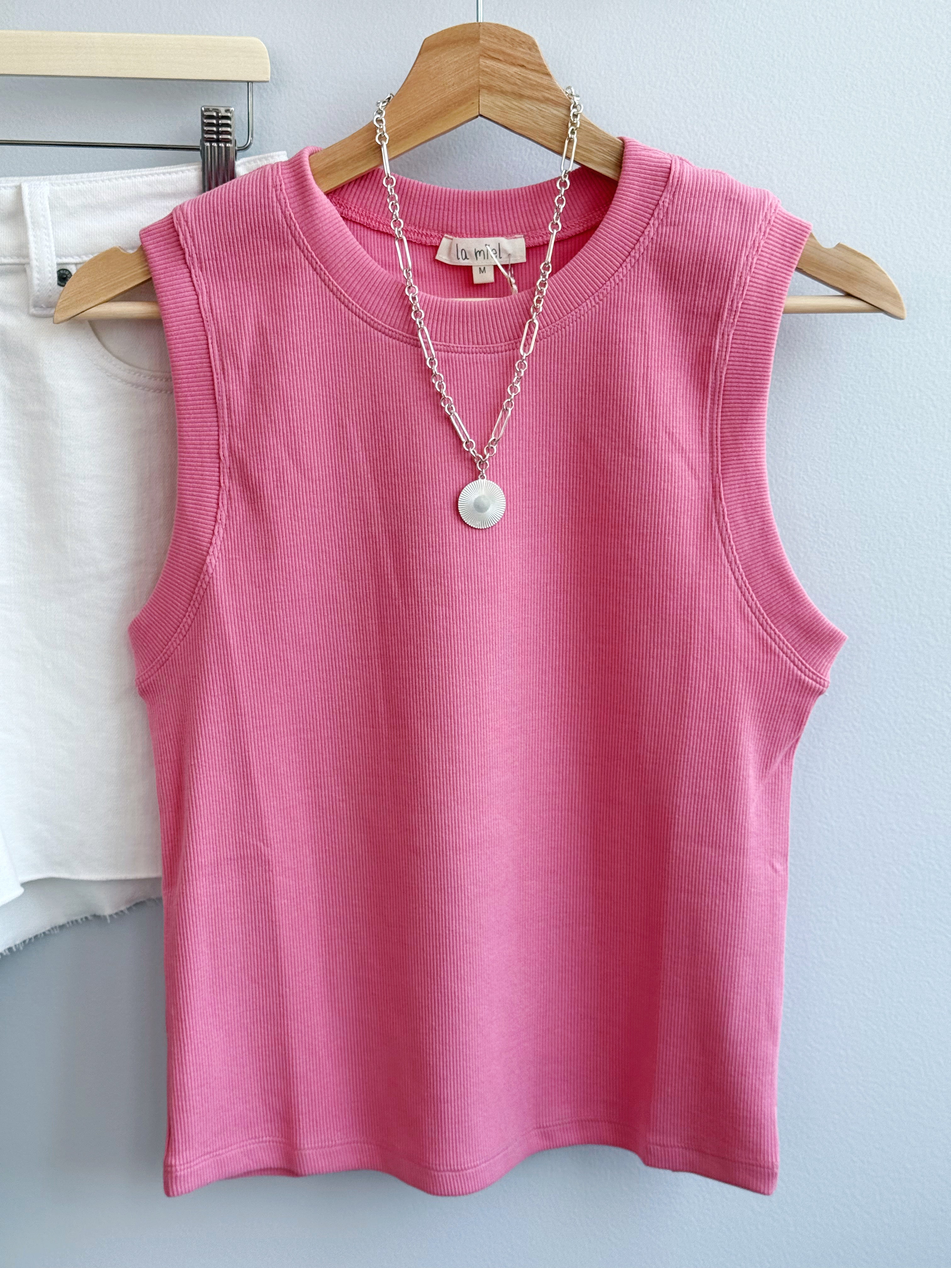 Payton Tank 2.0 - BUBBLEGUM - willows clothing TANK