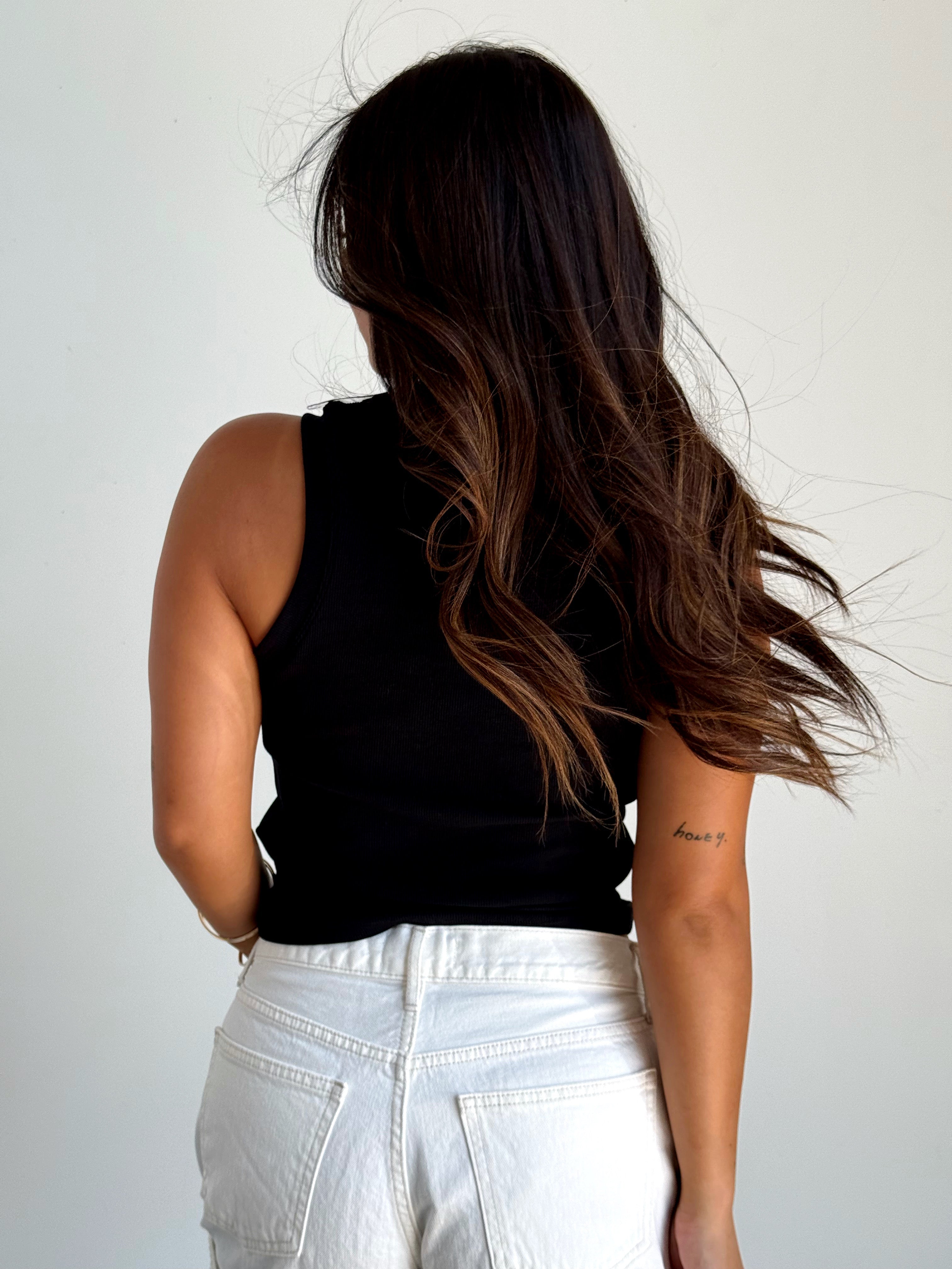 Payton Tank 2.0 - ONYX - willows clothing TANK
